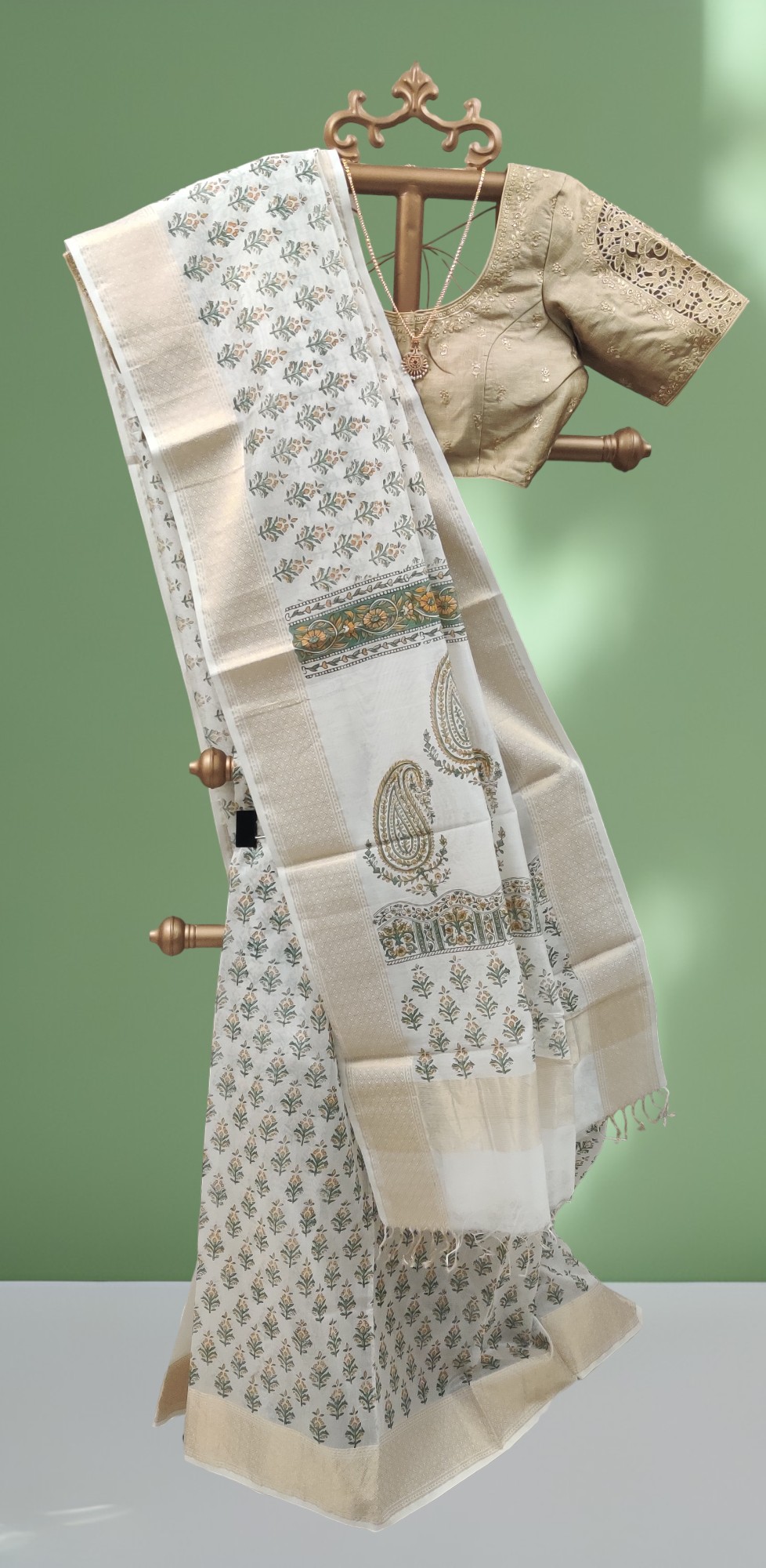 Maheshwari Silk Cotton Saree