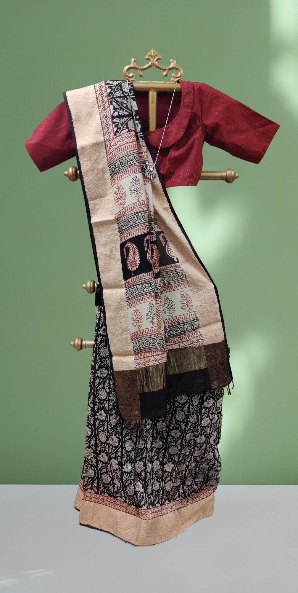 Maheshwari Silk Cotton Saree