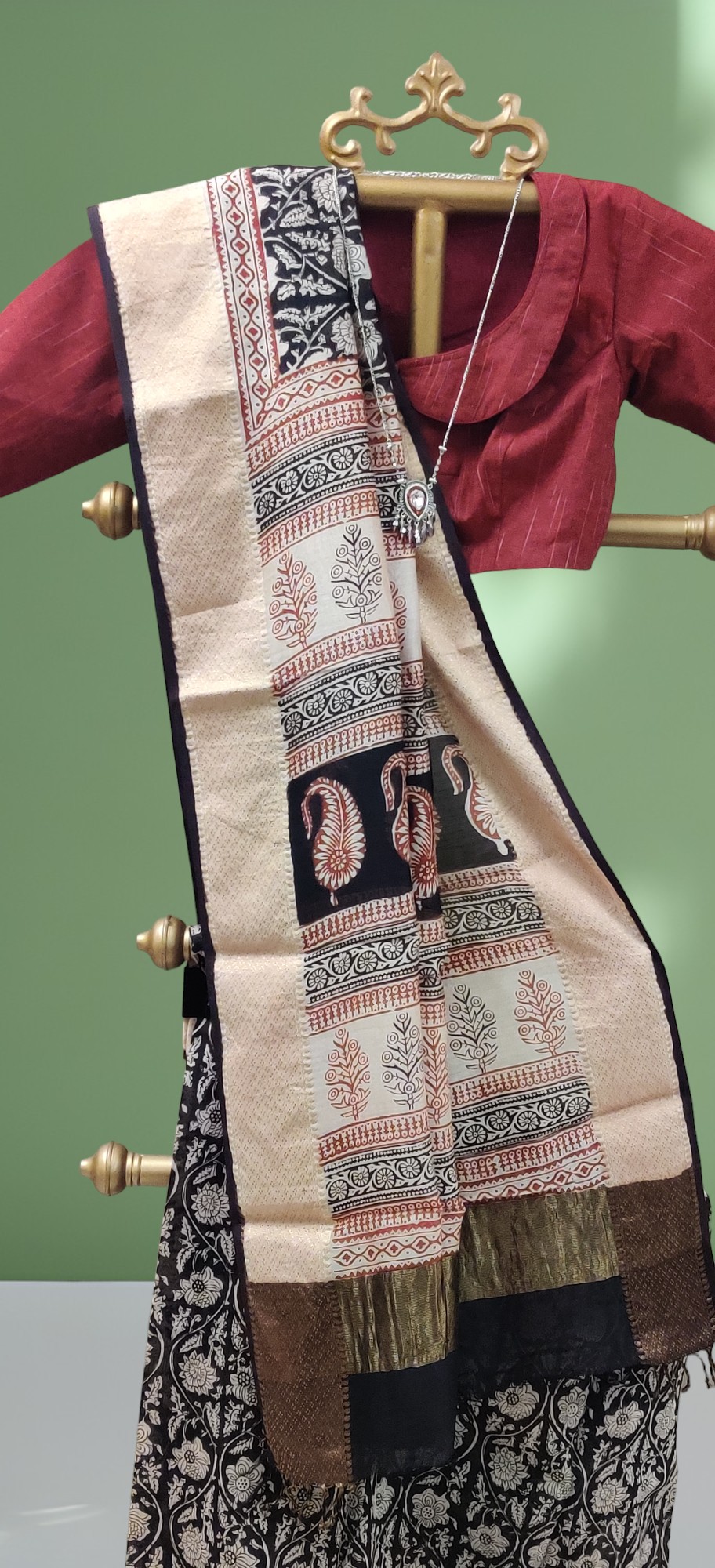 Maheshwari Silk Cotton Saree