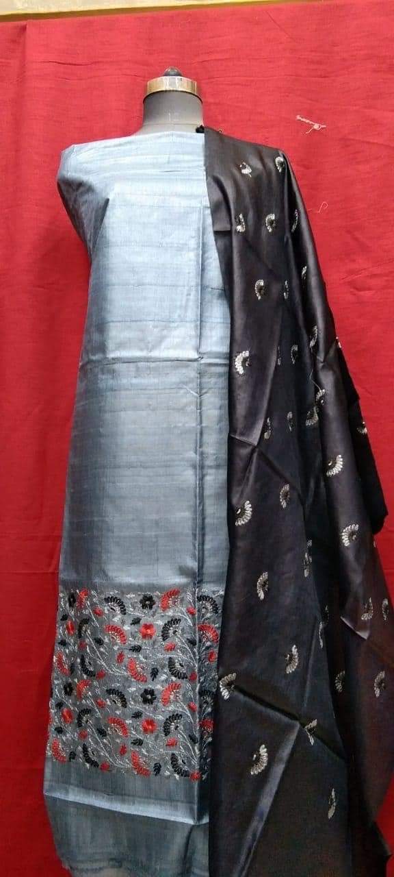 Katan silk embriodery