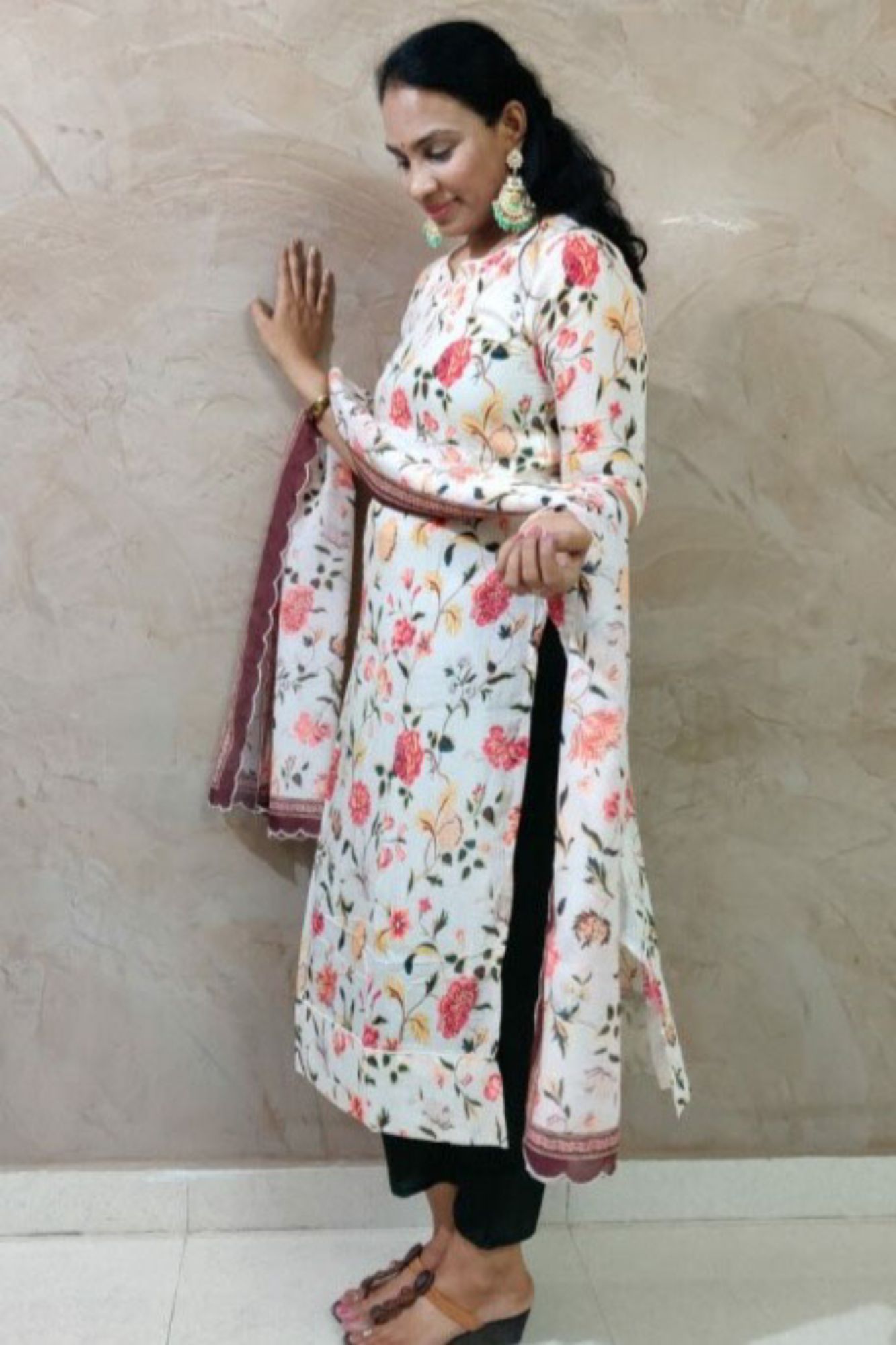 Floral suit set