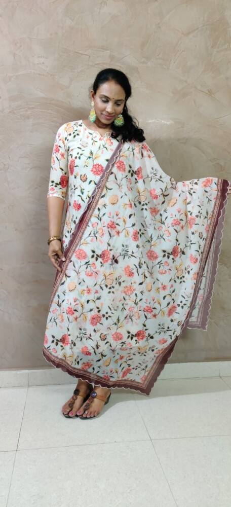 Floral suit set