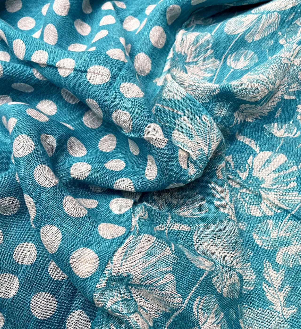 Santosapoppies Organic Linen Saree