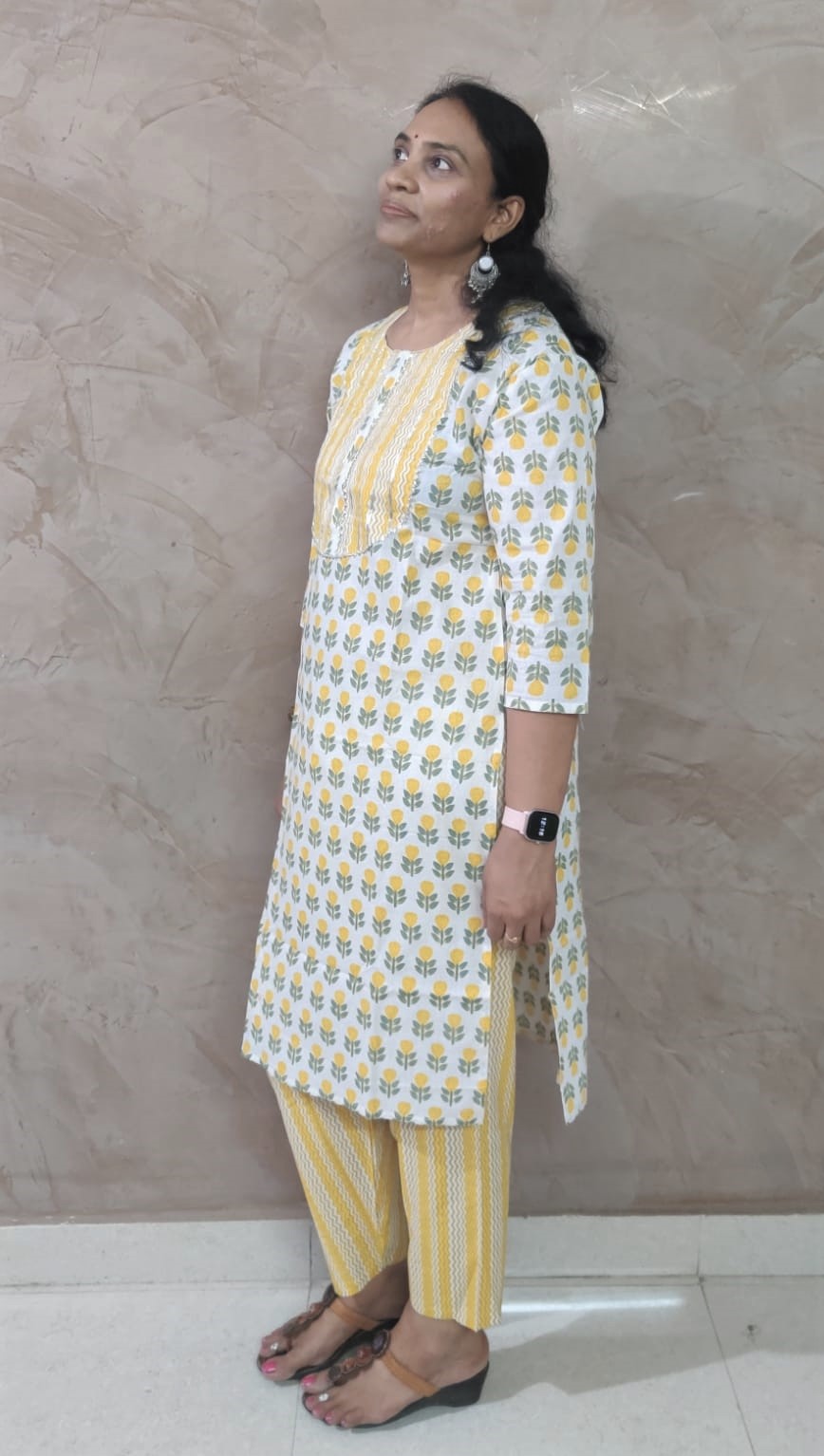 Floral Print Two Piece Suit Set