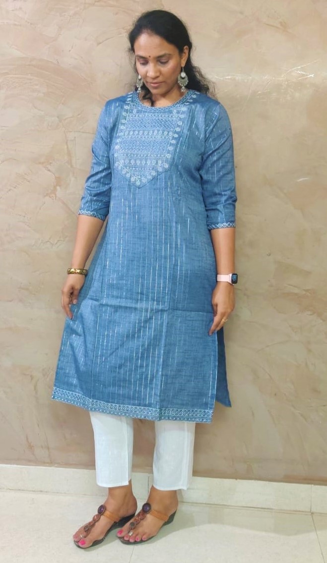 Grey Color Two Piece Suit Set