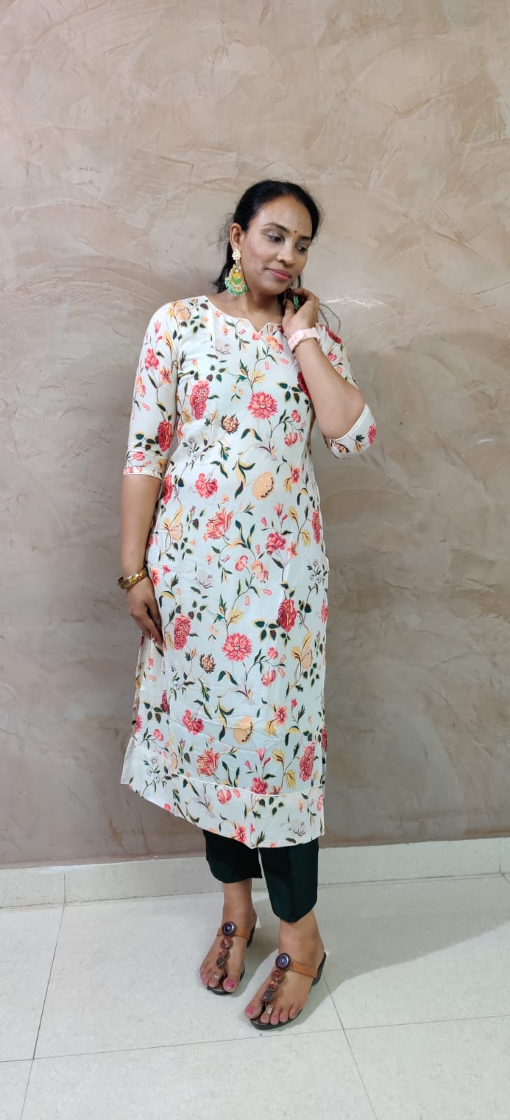Floral suit set