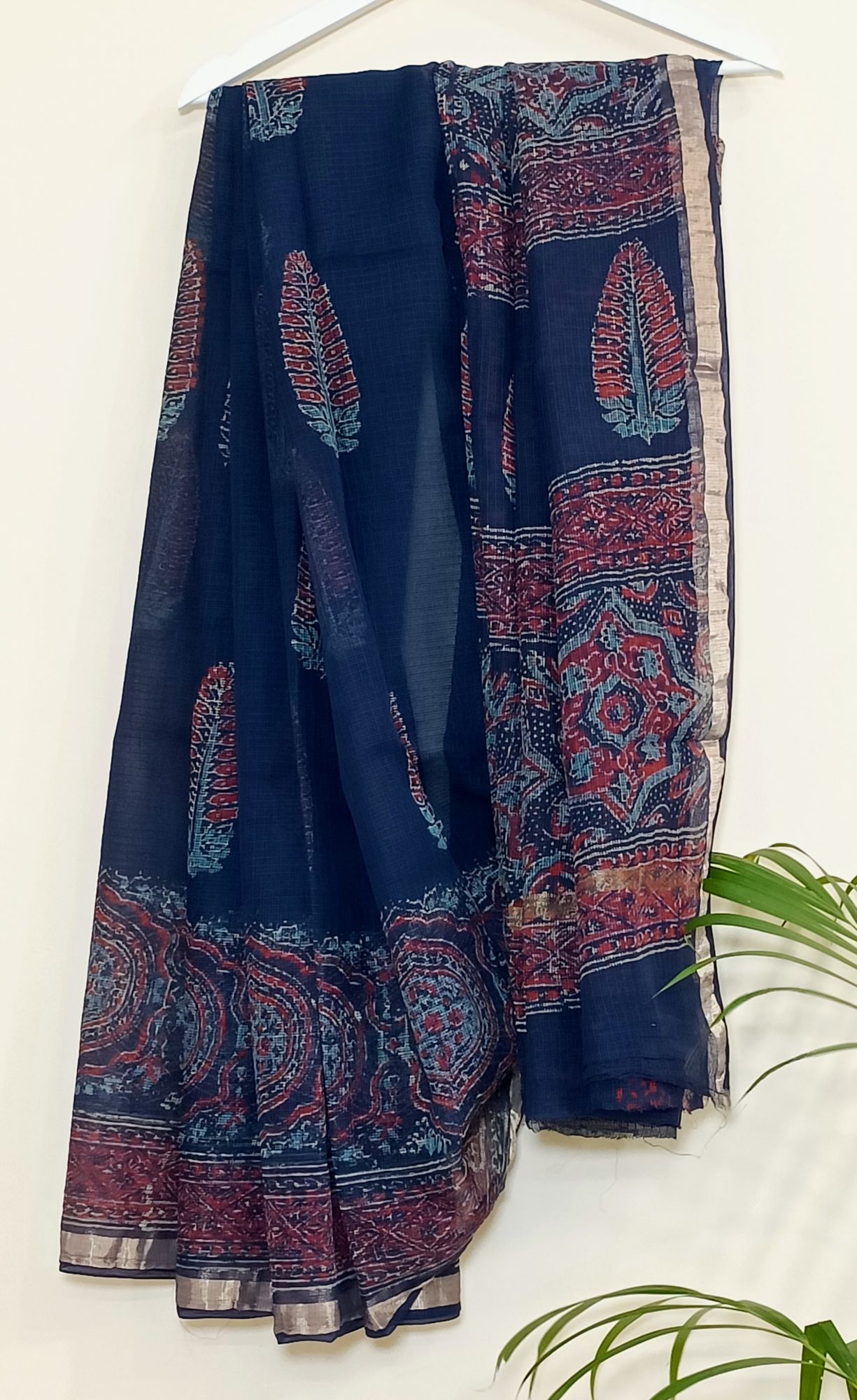 BAGRU HAND BLOCK PRINT KOTA DORIYA SAREES