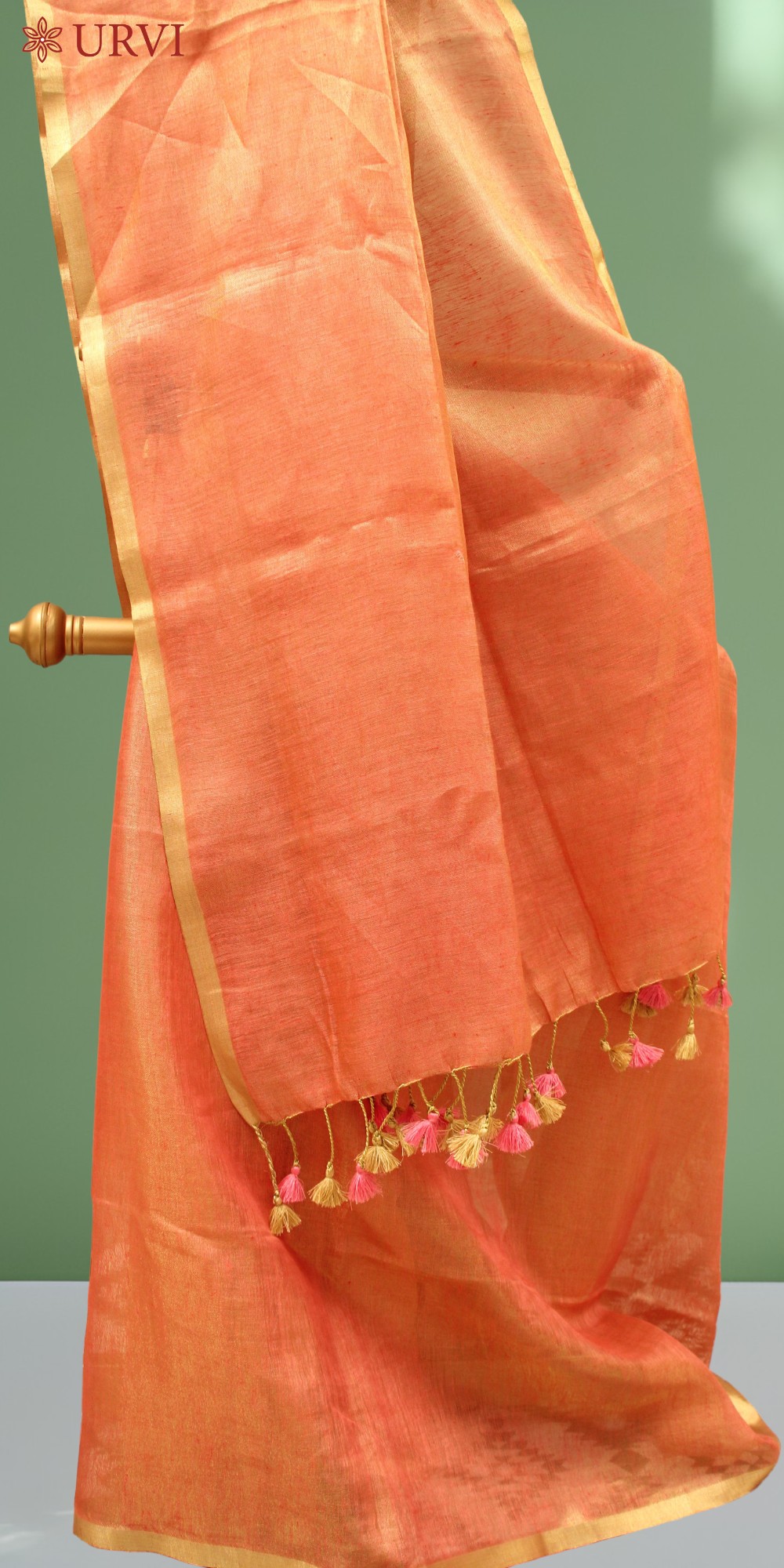 Lenin tissue saree