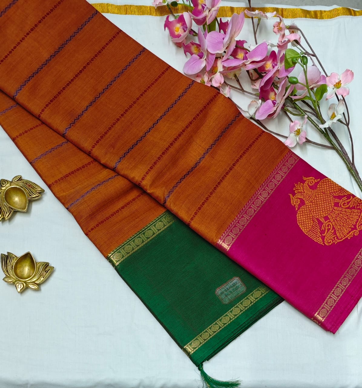 Kanchi Cotton Saree