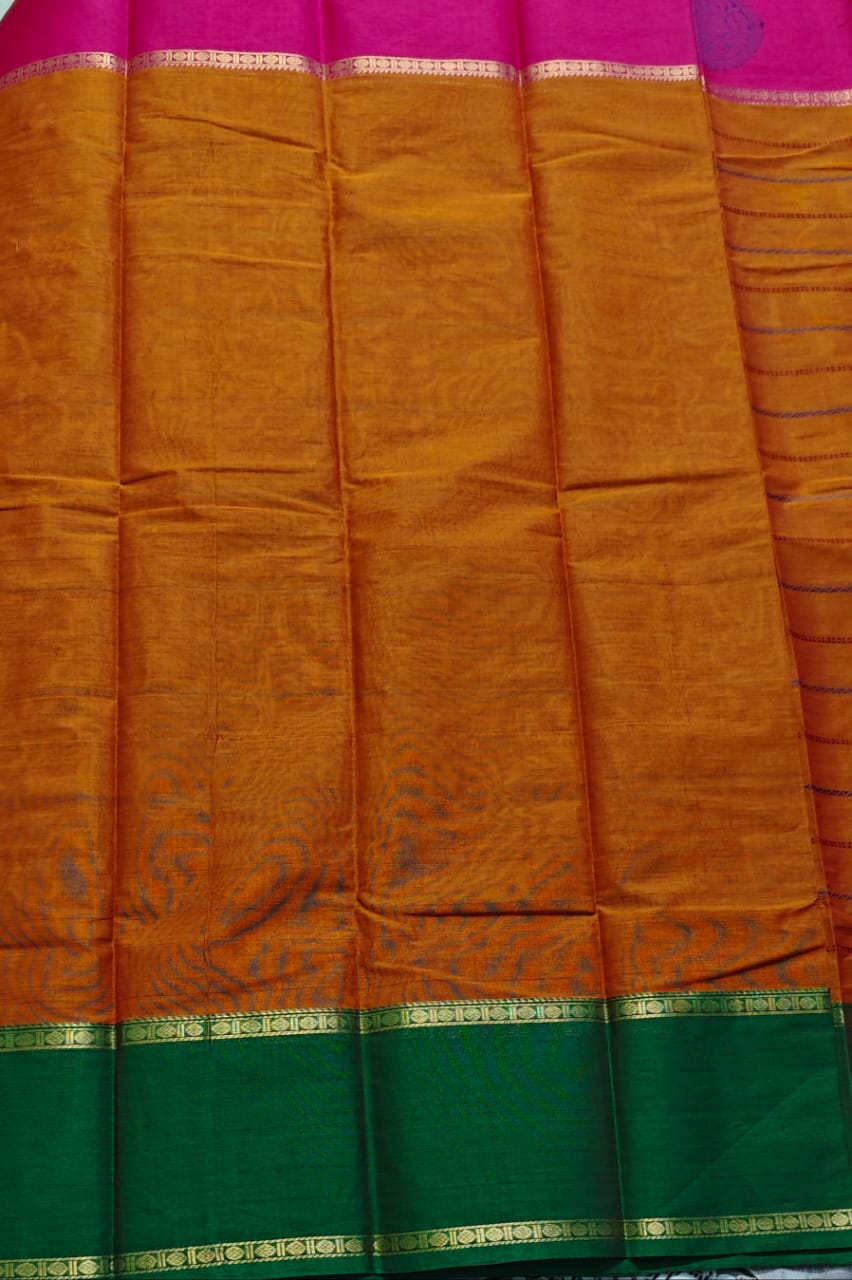 Kanchi Cotton Saree