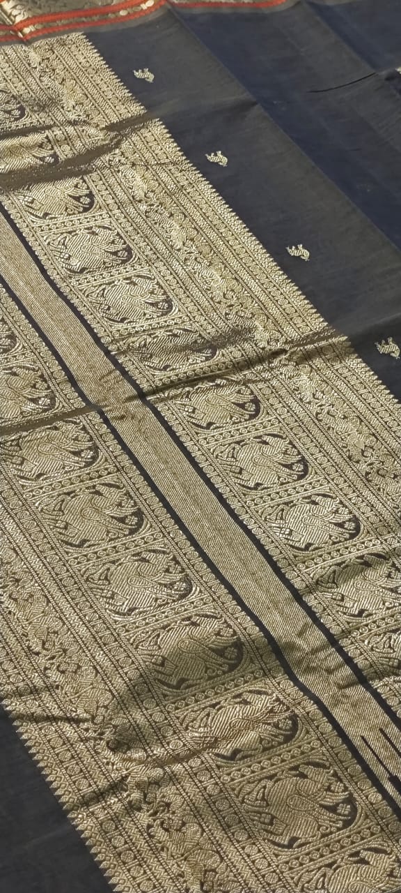 Kanchi Cotton Saree