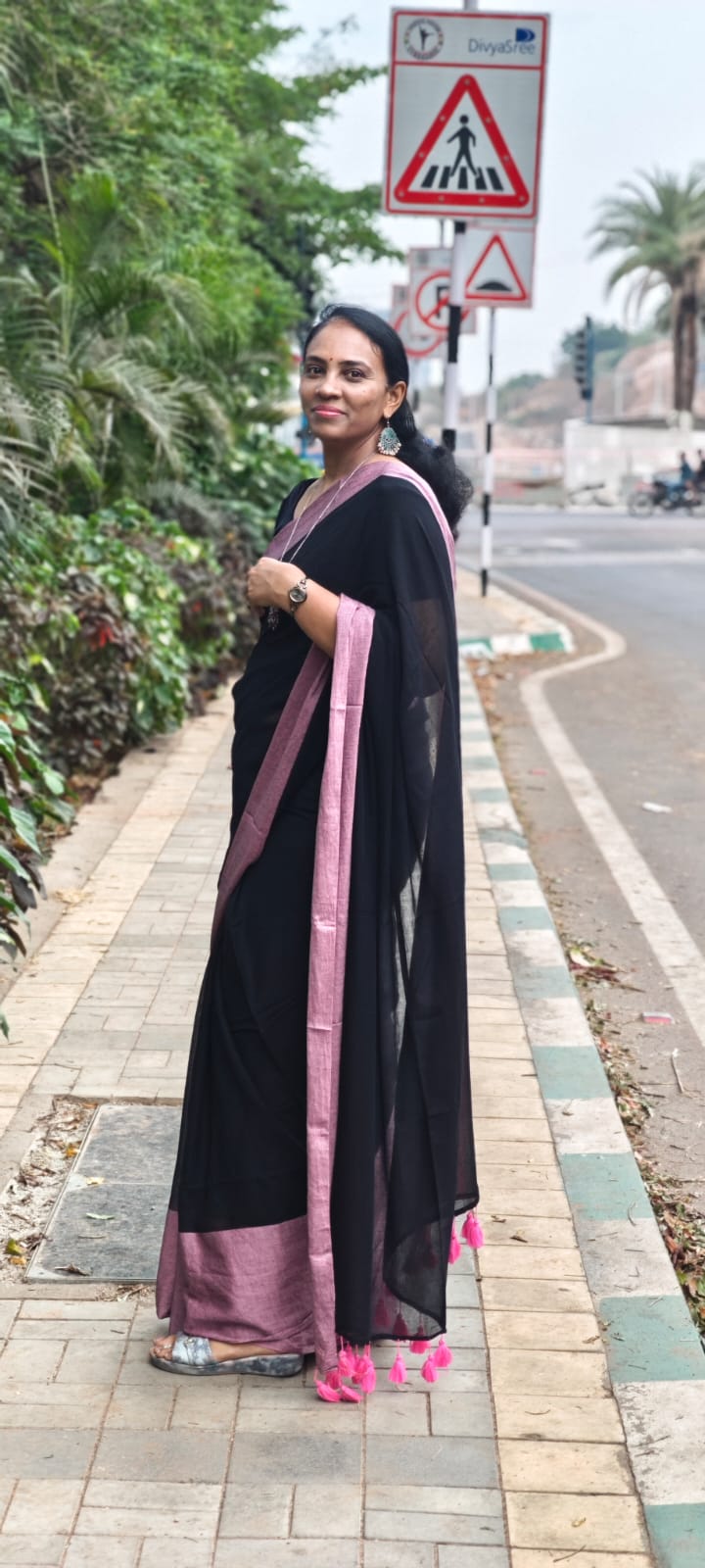 Mul cotton saree