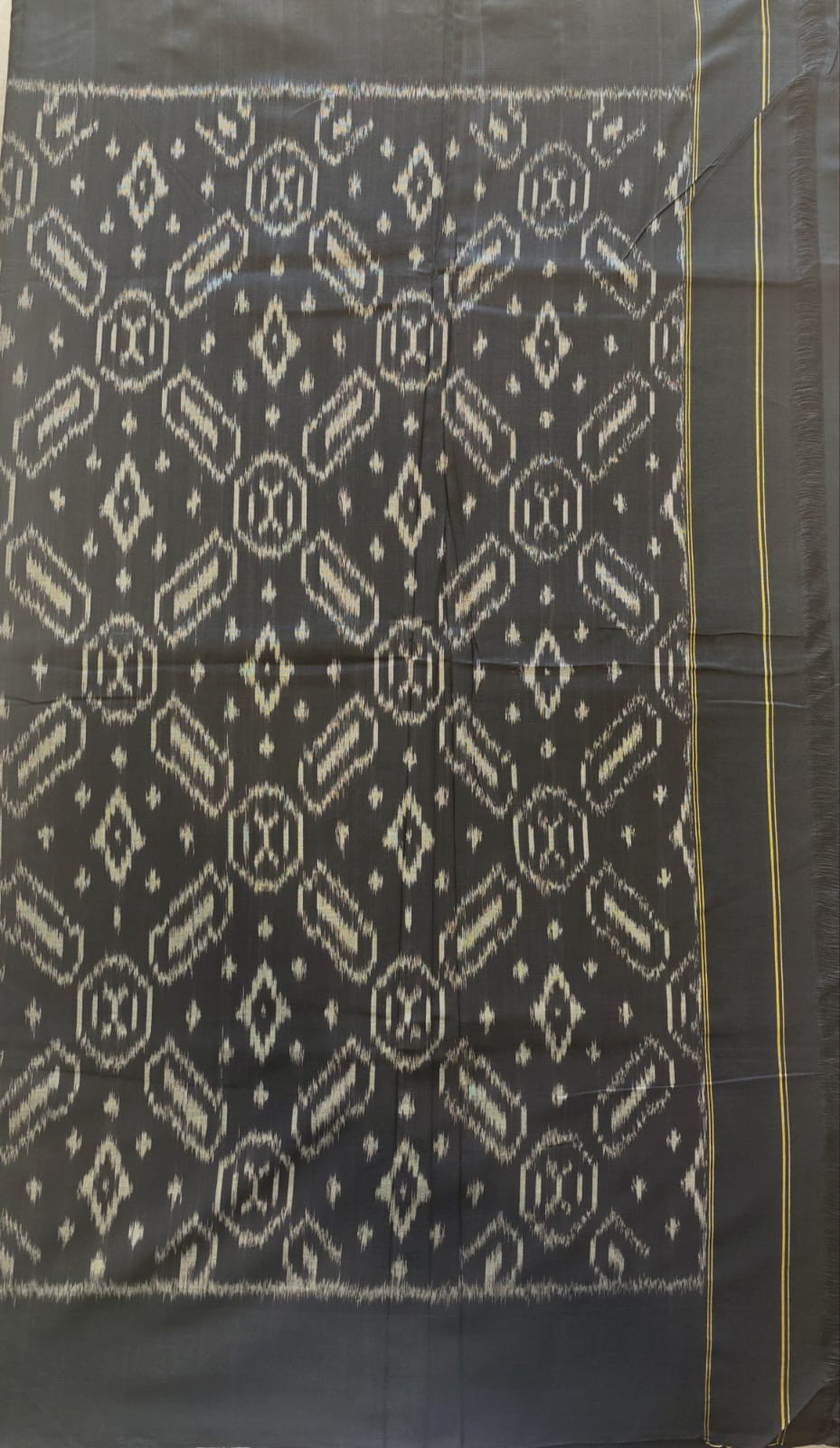 Handwoven Ikkat Pochampally Cotton Saree