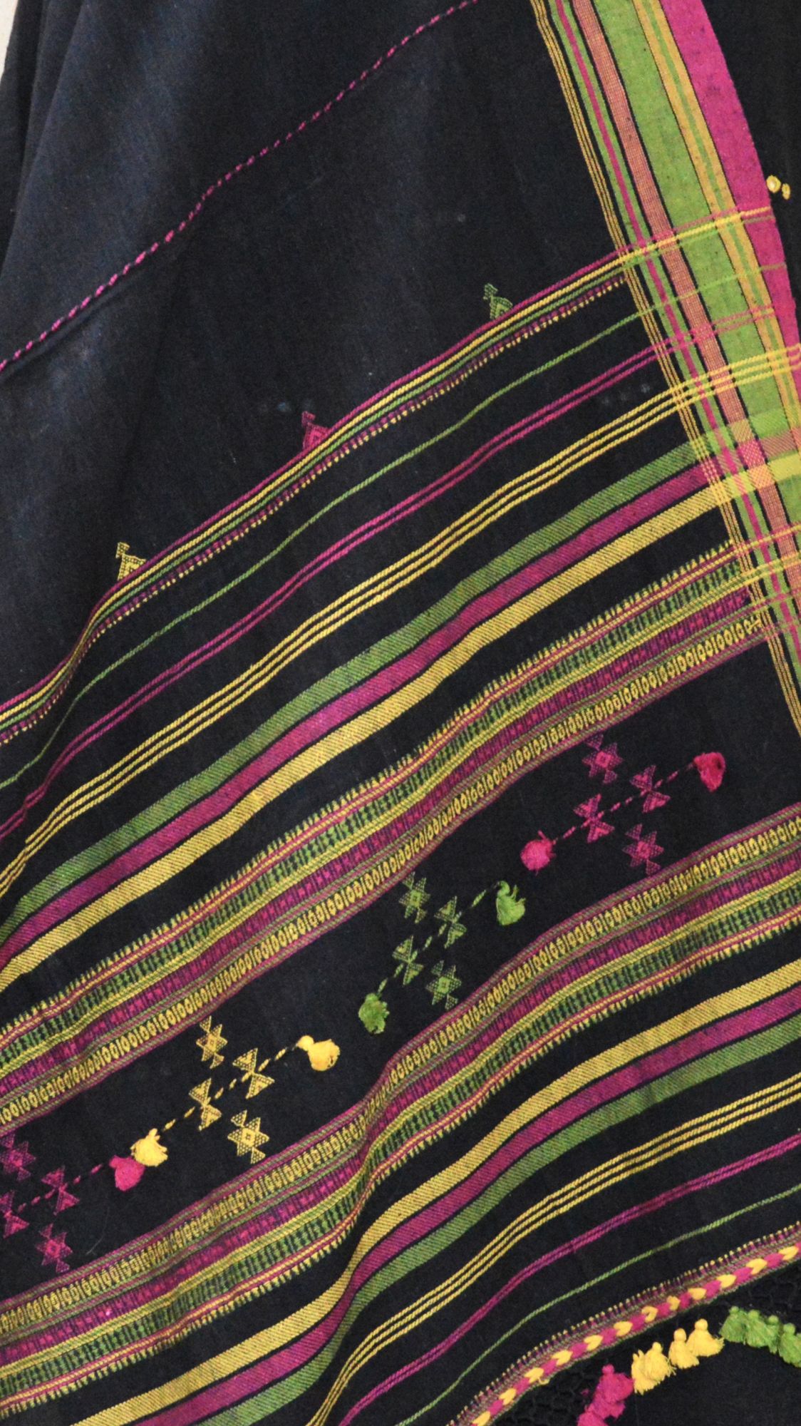 Black Kala Cotton Bhujodi Suit