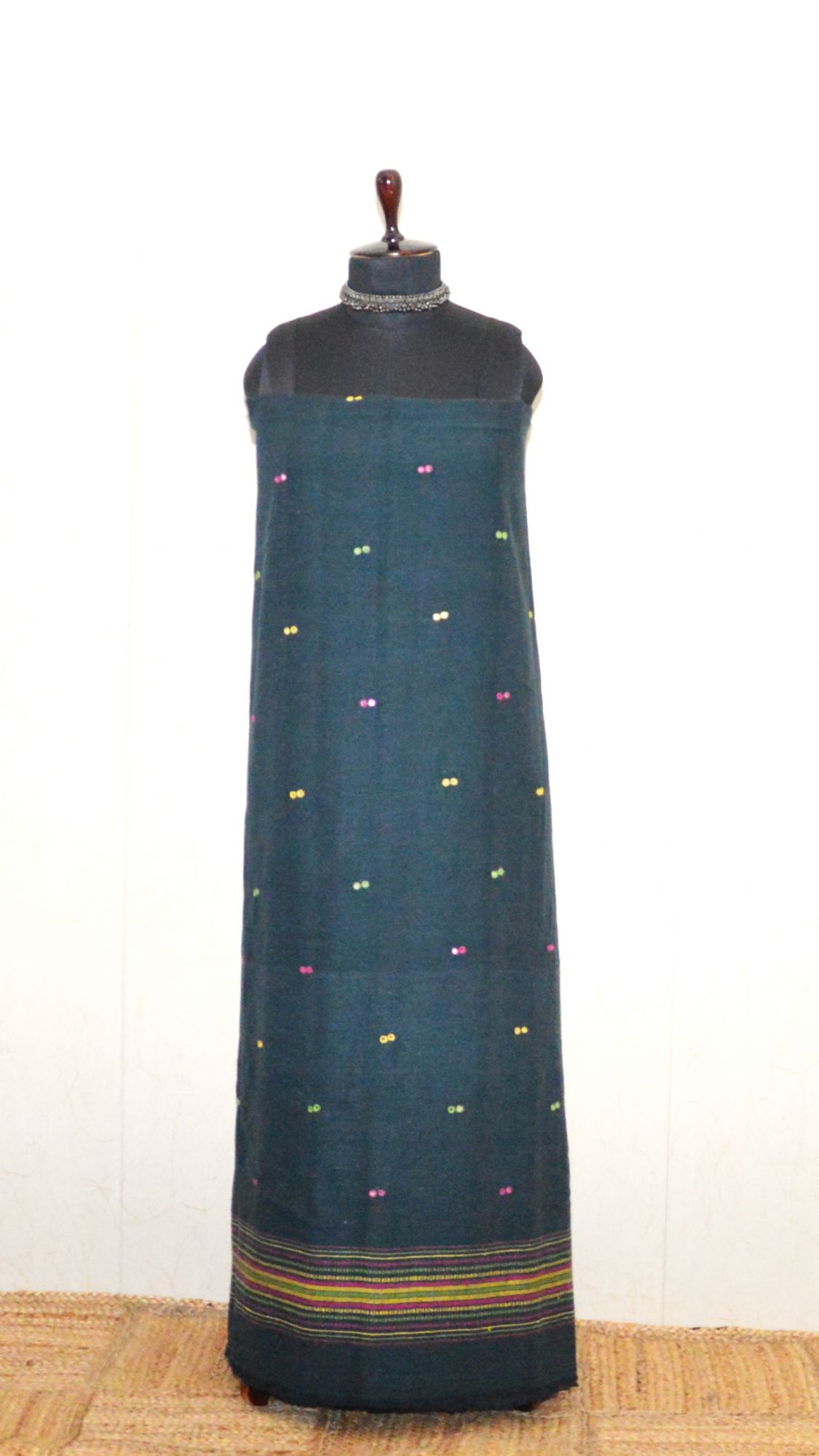 Green Kala Cotton Bhujodi Suit