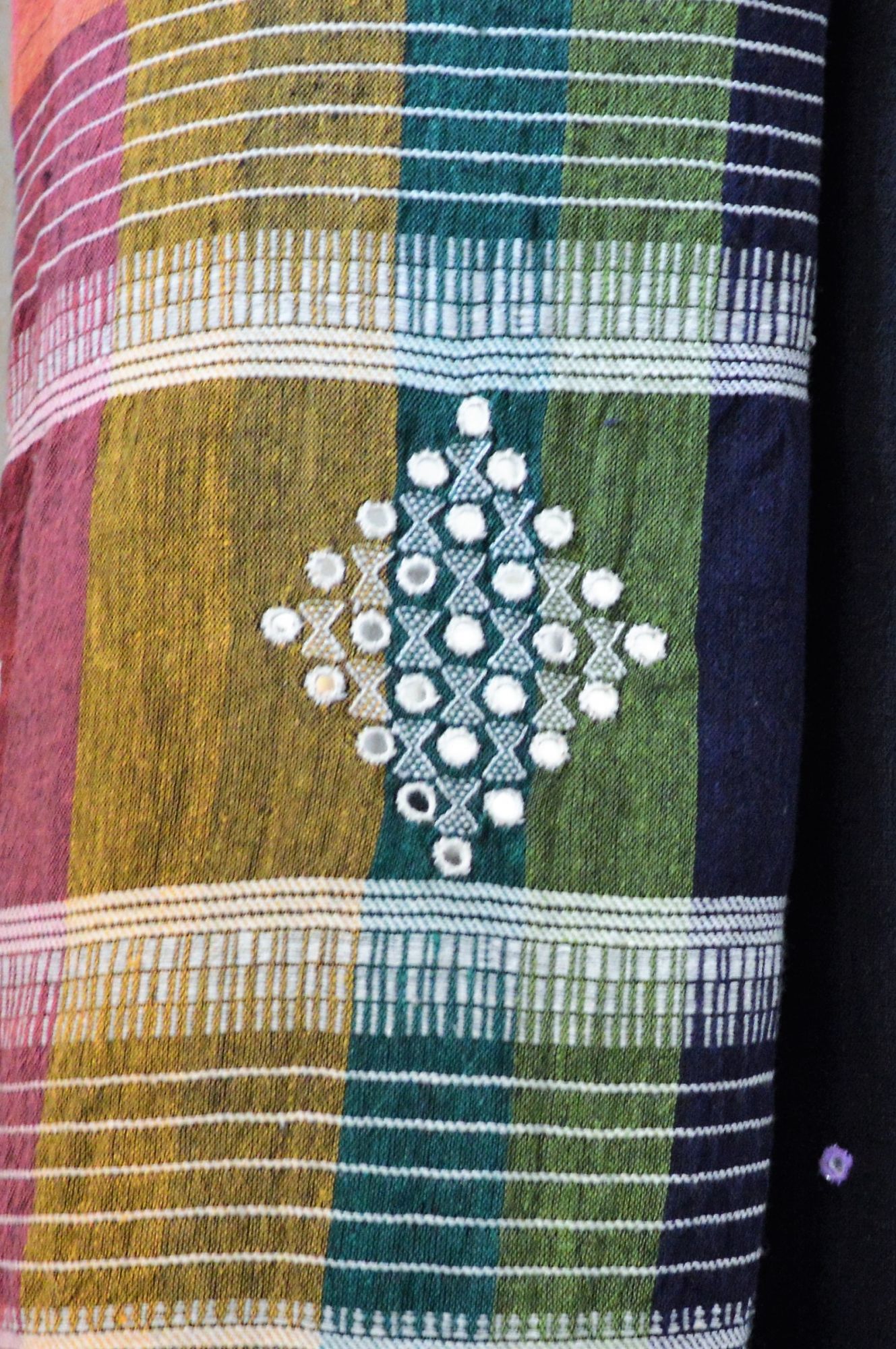 Black-Multicolored Kala Cotton Bhujodi Suit