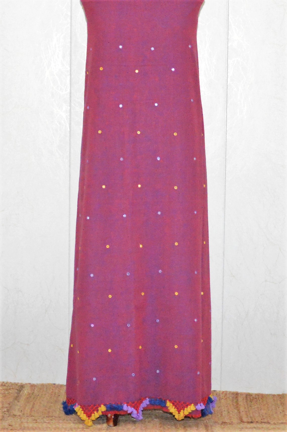 Pink Kala Cotton Bhujodi Suit