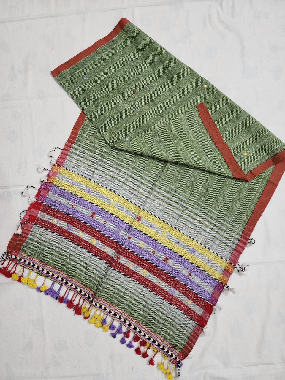 Kala Cotton Bhujodi Stole
