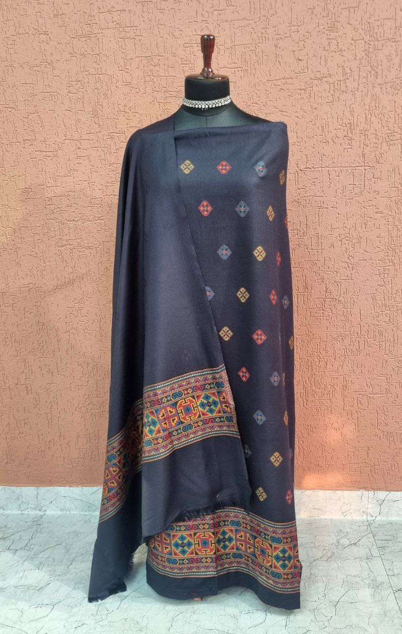 Black Kullu Woolen Suits