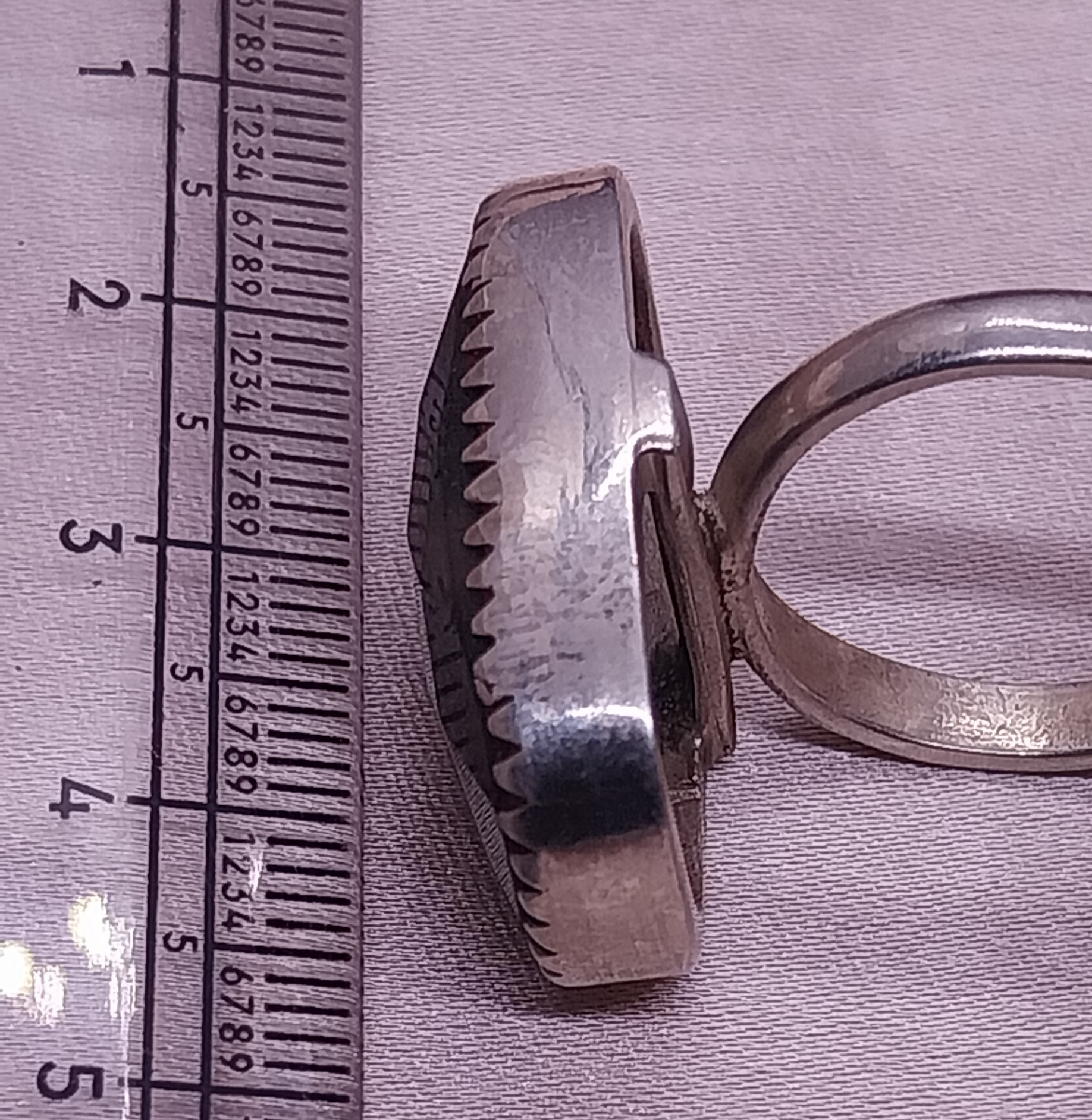 925 SILVER RING WITH LABORIDE GEMSTONE FOR GIRLS AND LADIES