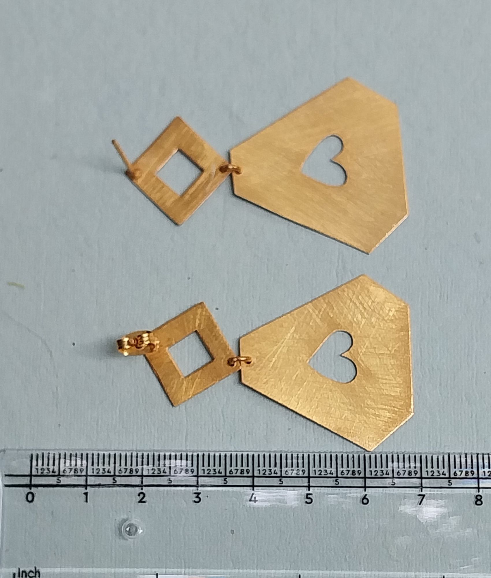 VATAVE Brass Metal Earring For Girls And Ladies