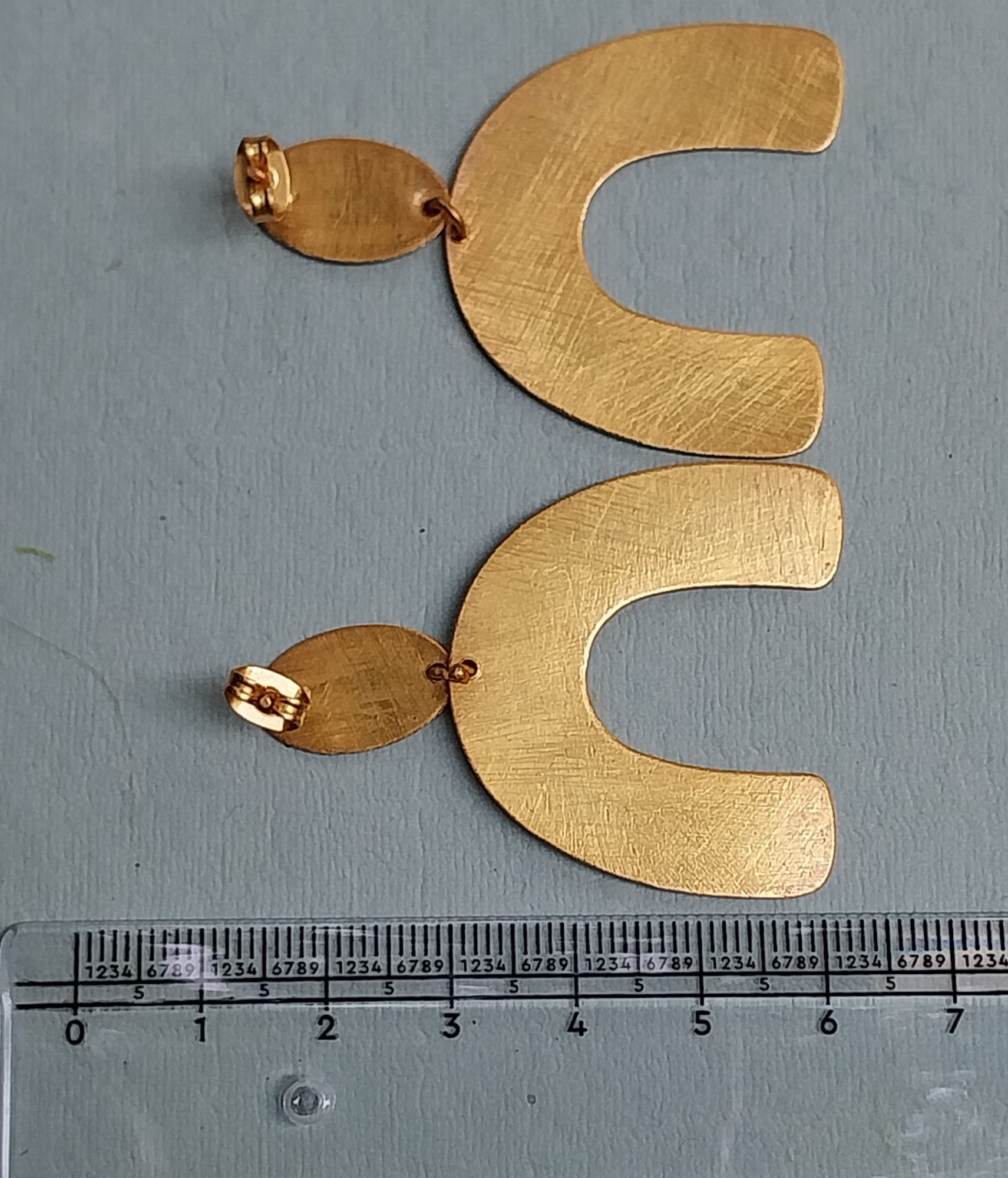 VATAVE Brass Designer Earrings For Women and Girls