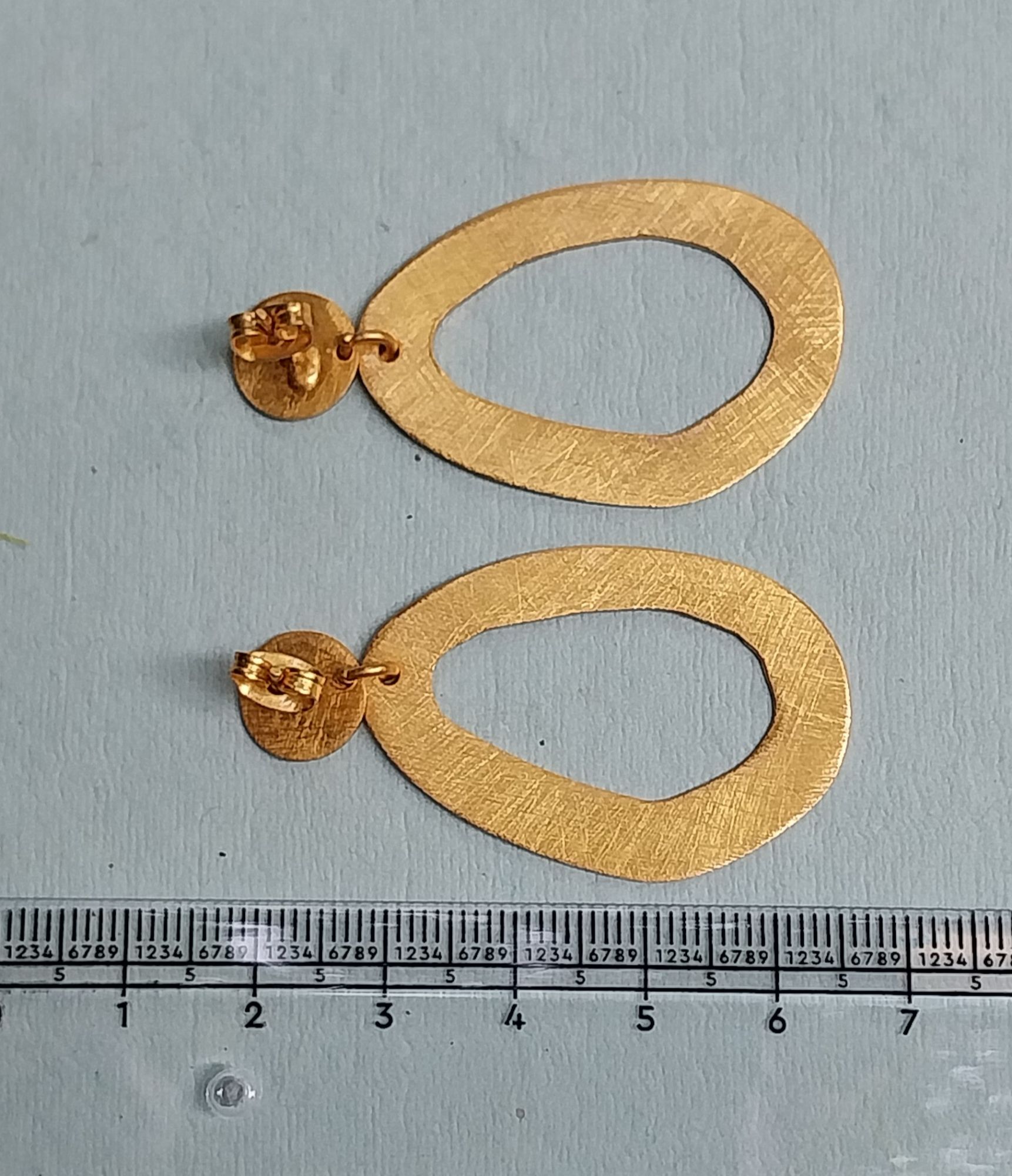 VATAVE Brass Jewelry Designer Earrings For Girls And Women