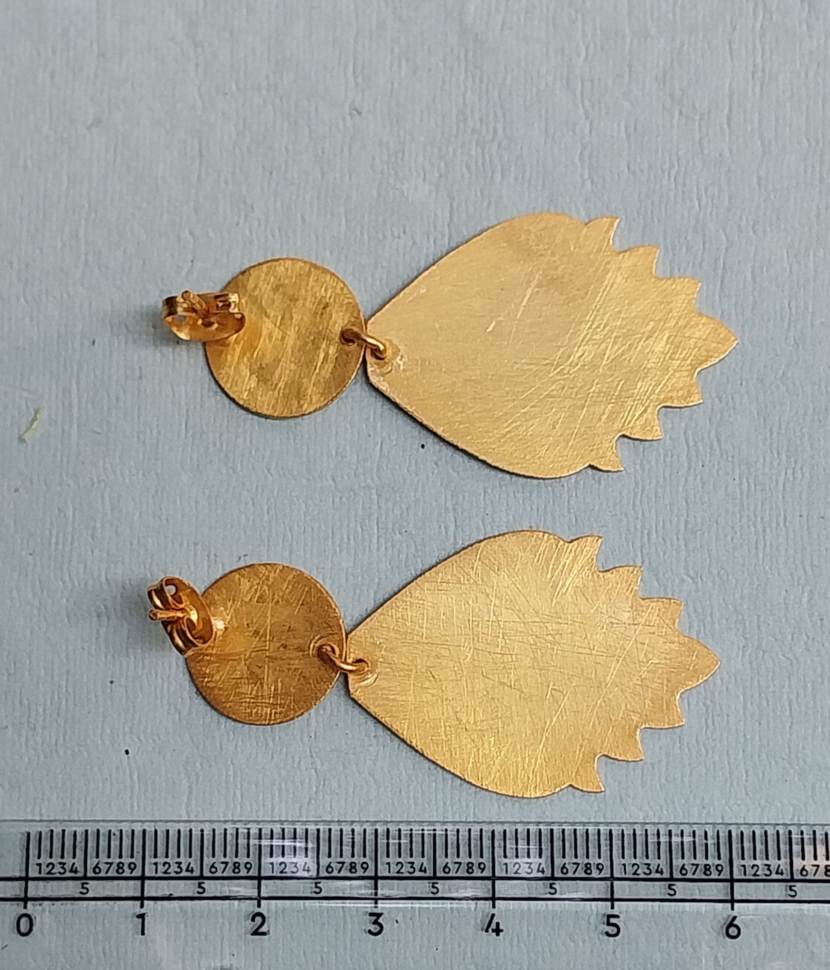 Brass Designer Earring For Girls And Womens