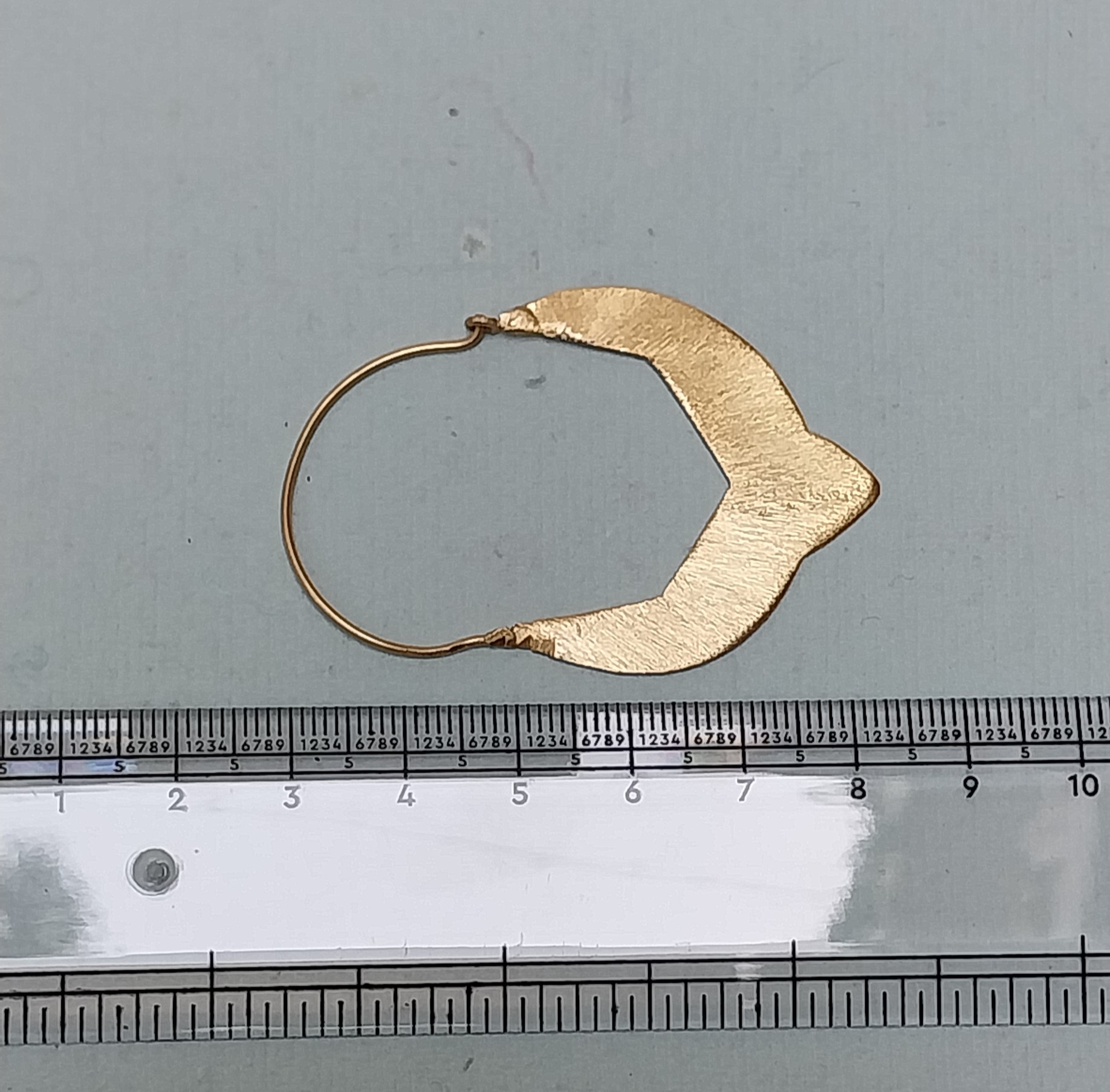 VATAVE 22k GOLD PLATED BRASS JEWELRY FANCY SHAPE EARRING FOR GIRLS AND WOMEN