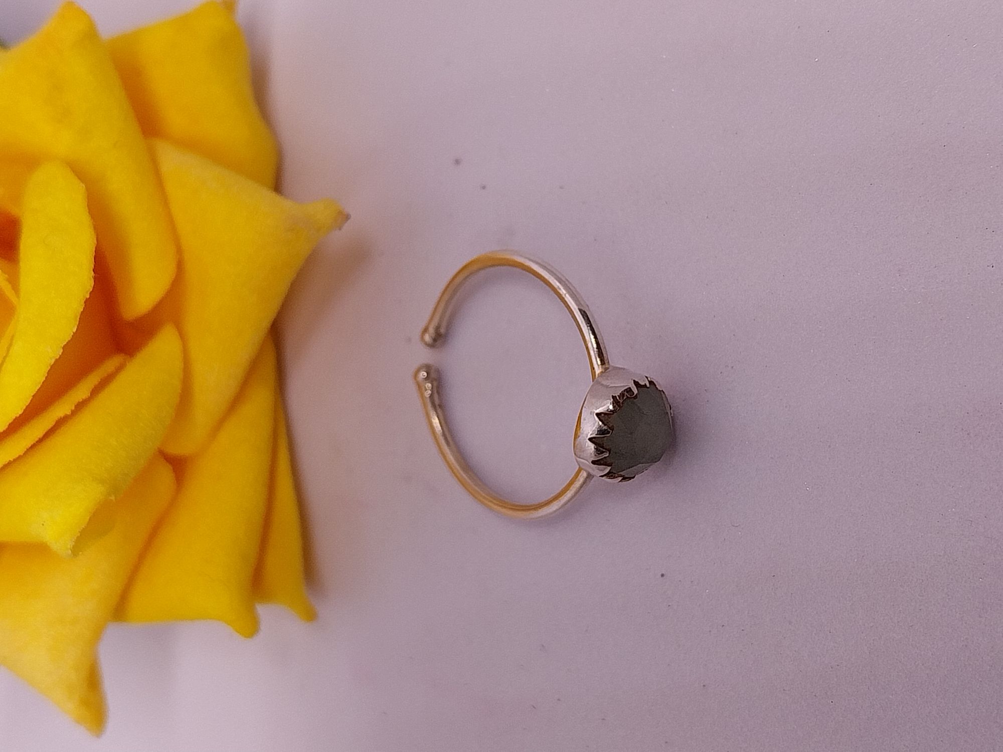 925 SILVER EARRING WITH GREEN AVENTURIAN GEMSTONE FOR ALL GIRLS AND LADIES