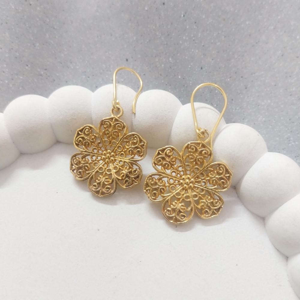 Image of VATAVE  22k Gold Platted Brass Jewelry For office Girls  VTB-1206