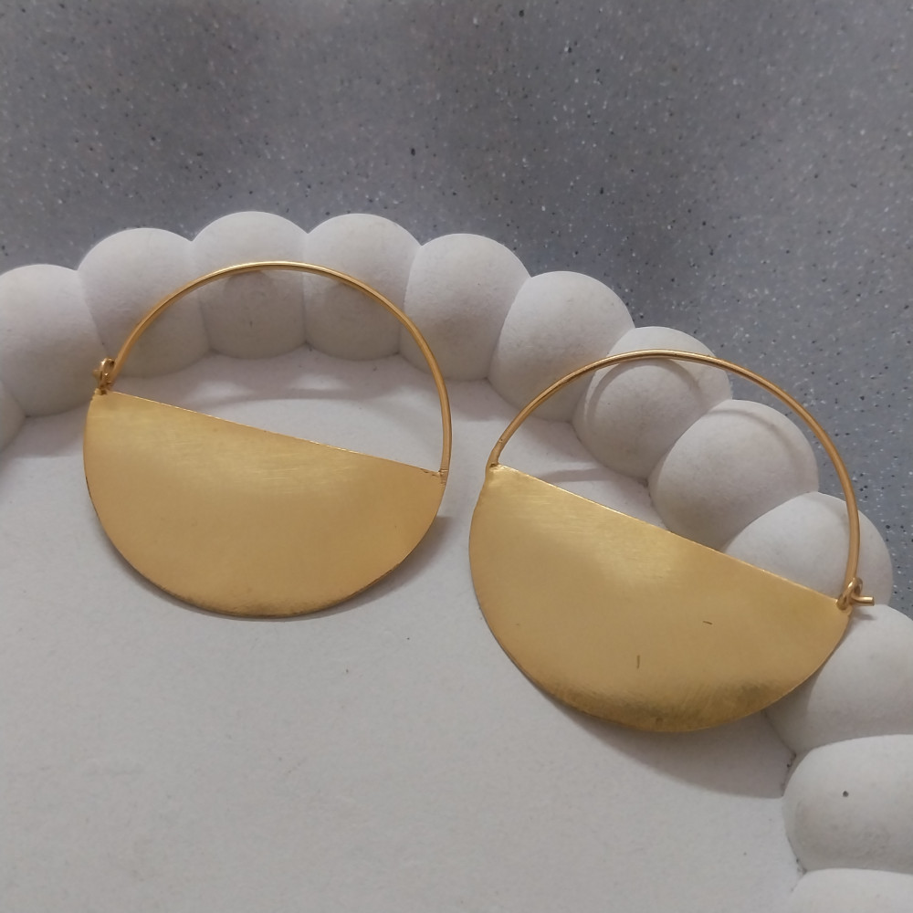 Image of VATAVE 22k Gld Platted Brass Jewelry Earrings  VTB-1208