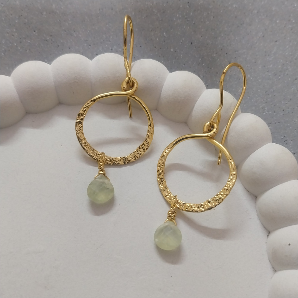 Image of VATAVE 22K Gold Platted Jewelry Earring   VTB-1211