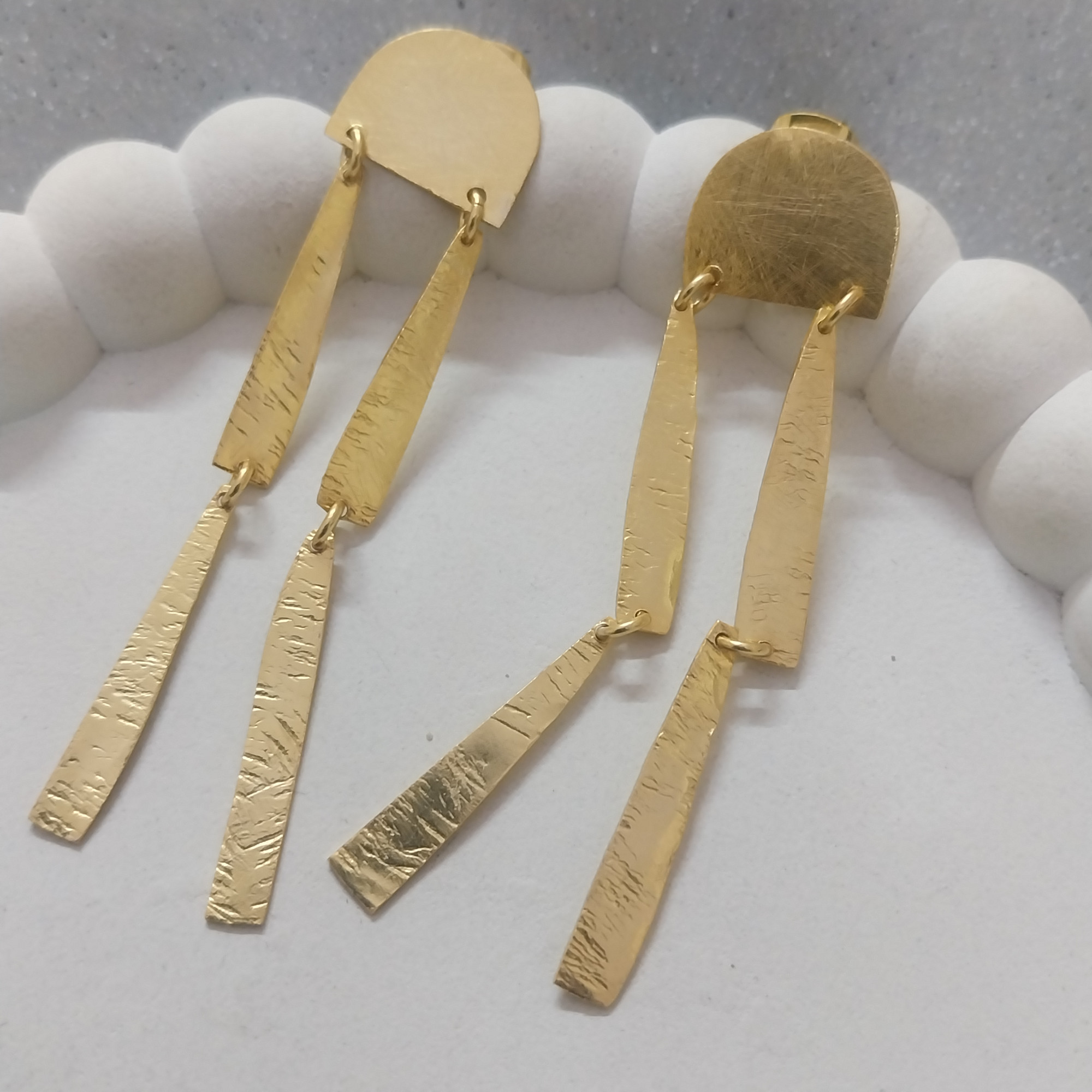 VATAVE 22K Gold Platted Brass Jewelry Earring For Girls VTB-1212
