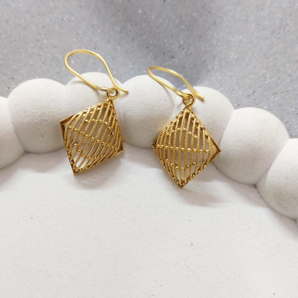 Image of VATAVE 22kGold Platted Brass Jewelry Earring VTB-1214