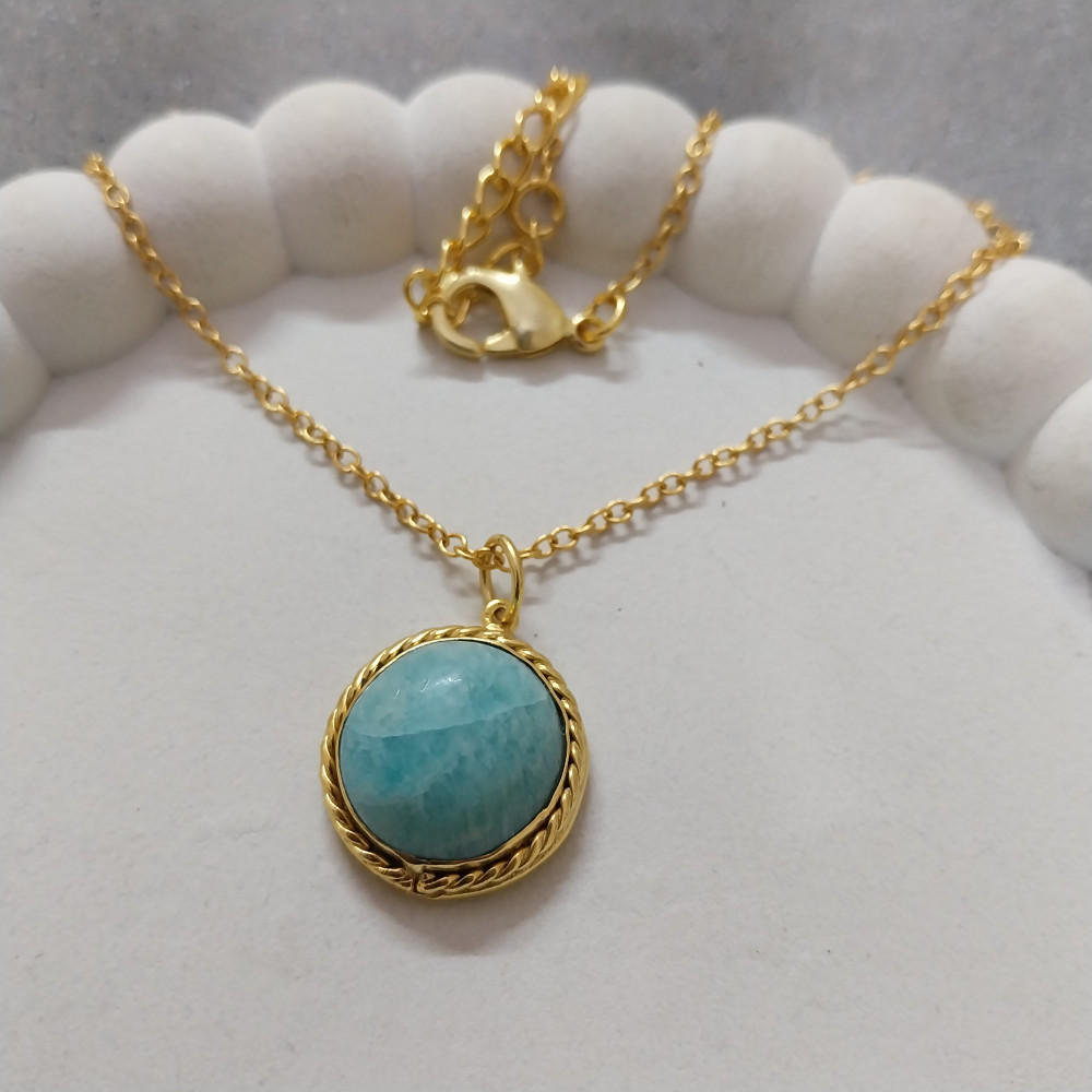 Image of VATAVE 22k Gld Platted Brass Jewelry Necklace  VTB-1225