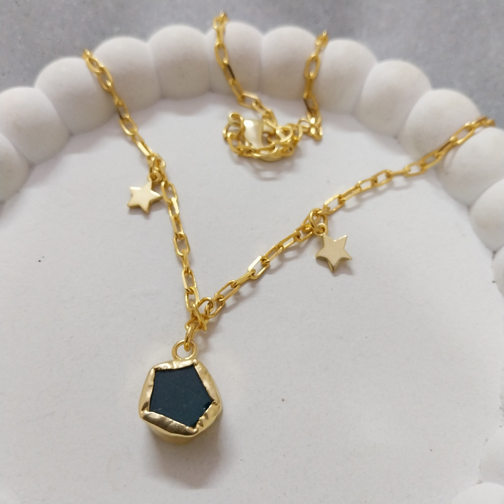 Image of VATAVE 22k Gld Platted Brass Jewelry Necklace  VTB-1226