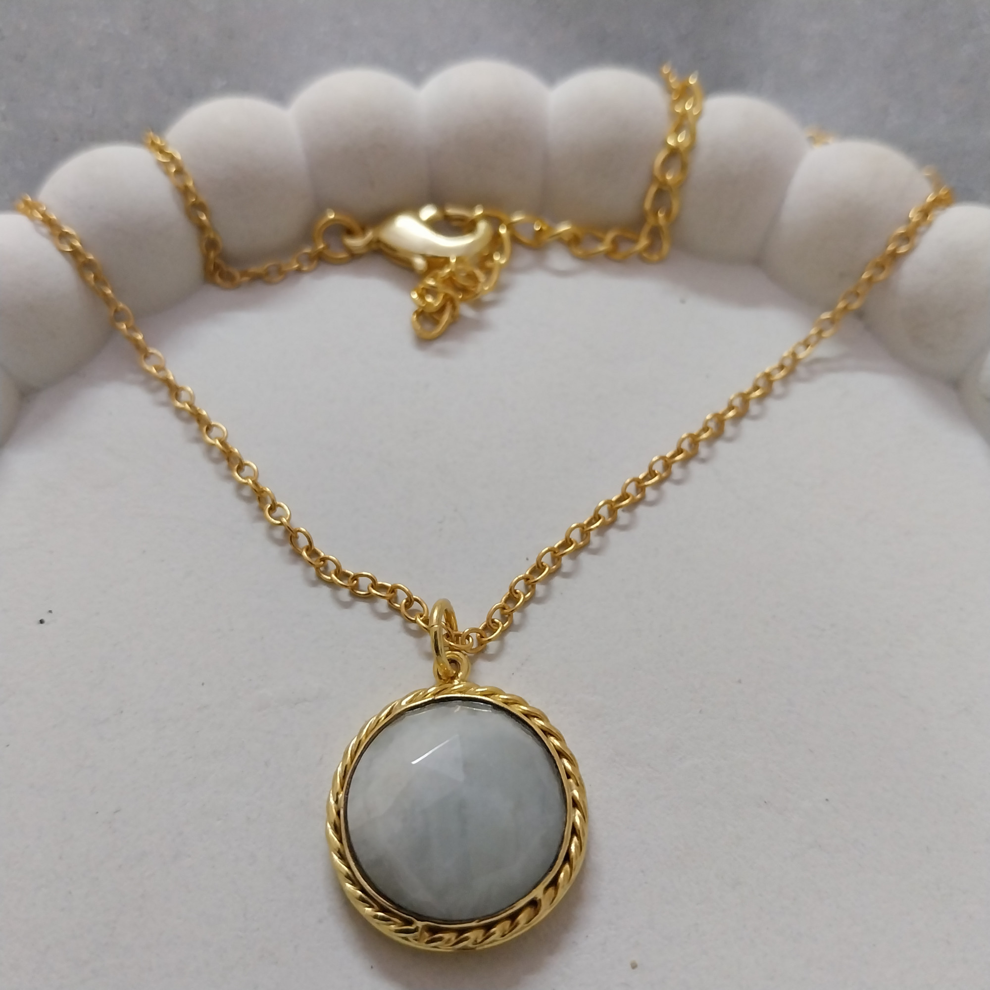VATAVE 22k Gld Platted Brass Jewelry Necklace  VTB-1227