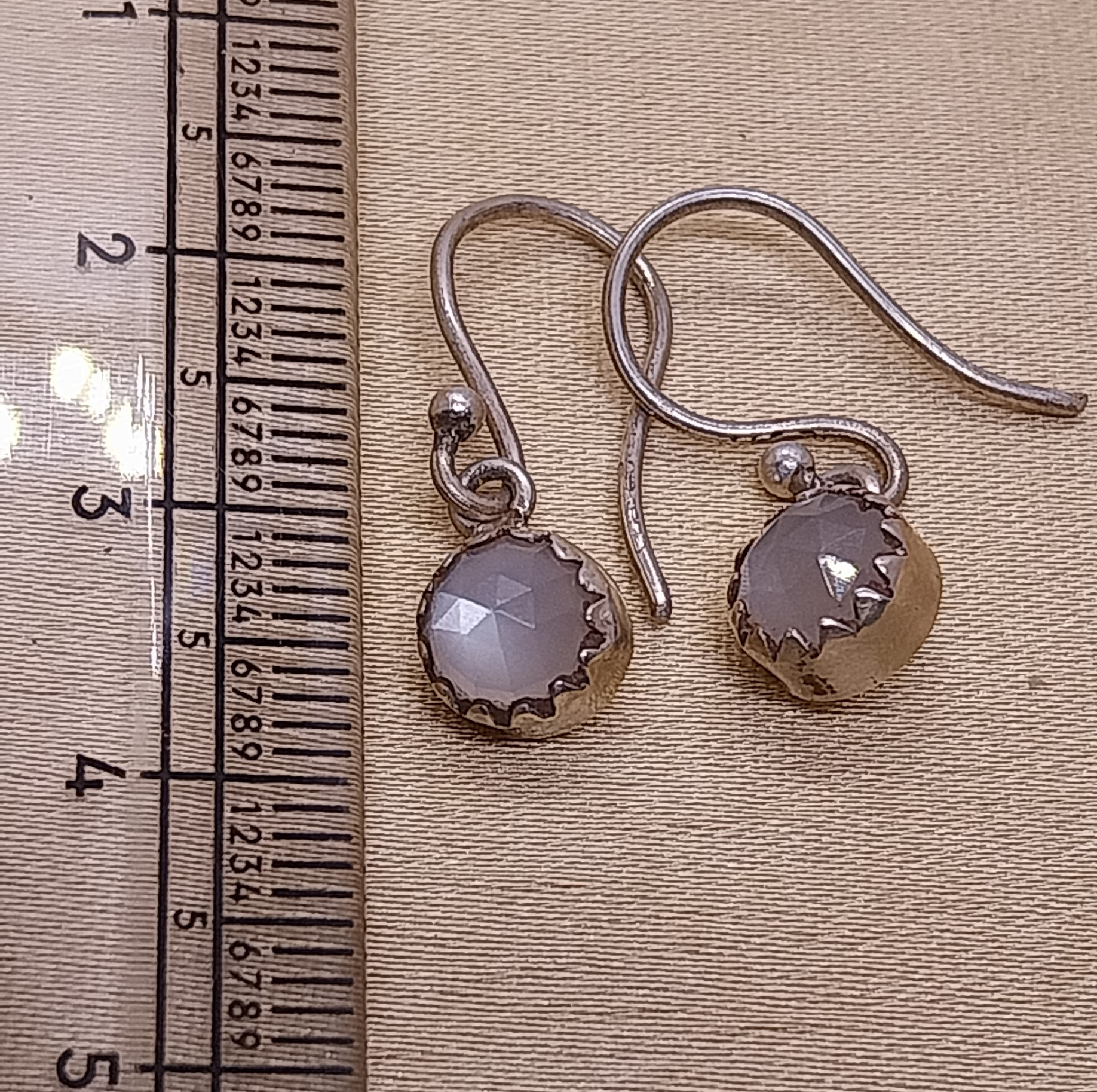 VATAVE 925 SILVER JEWELRY WITH RAINBOW MOONSTONE FOR GIRLS AND WOMEN