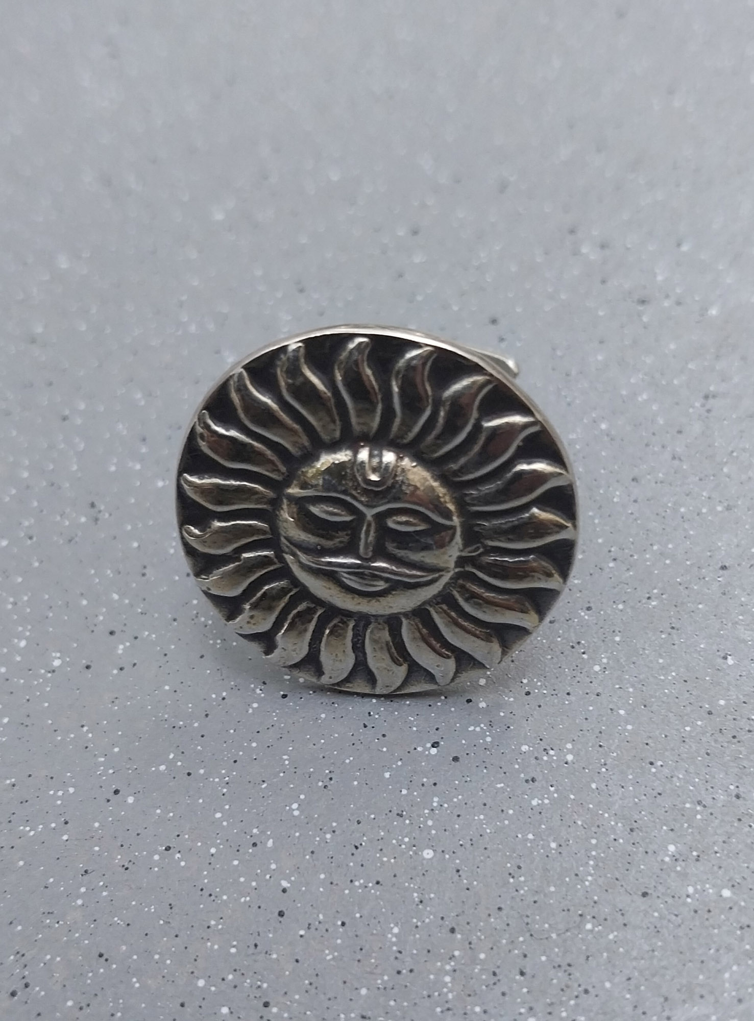 Vatave 925 Sun Silver Ring