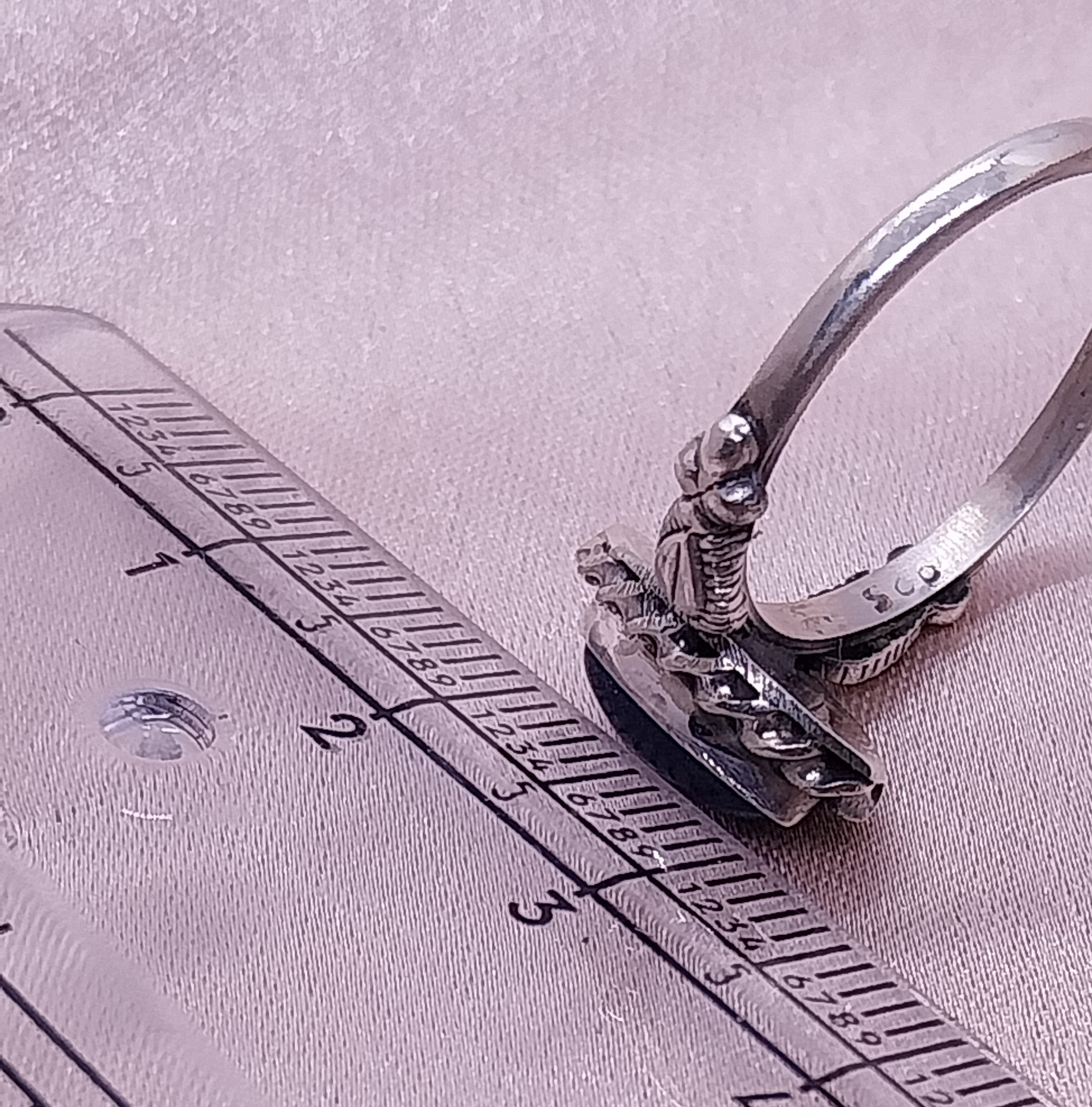 VATAVE 925 SILVER JEWELRY RING FOR GIRLS AND WOENT IN LAPIS GEMSTONE