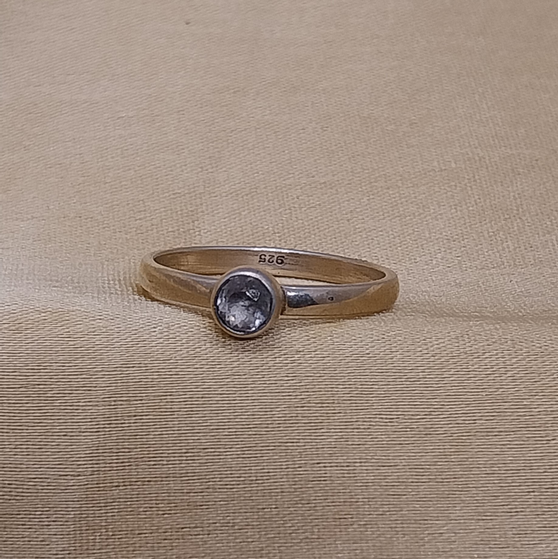 VATAVE 925 SILVER JEWELRY RING WITH AMETHYST GEMSTONE FOR GIRLS AND WOMEN