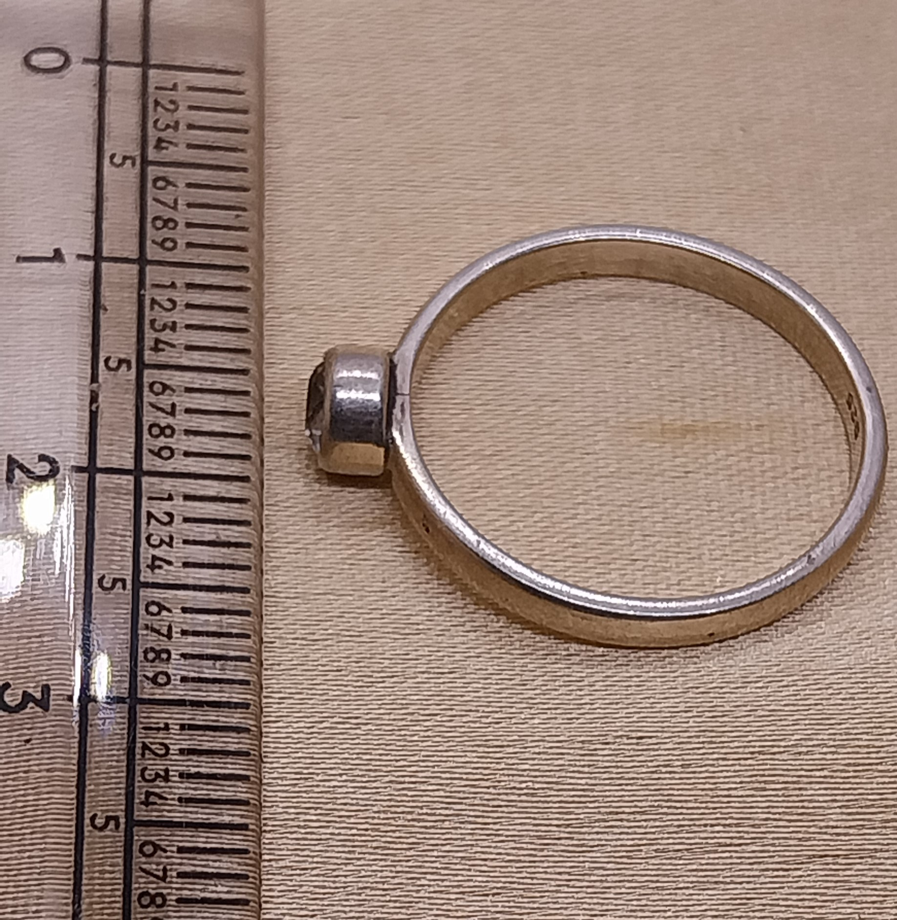 VATAVE 925 SILVER JEWELRY RING WITH AMETHYST GEMSTONE FOR GIRLS AND WOMEN