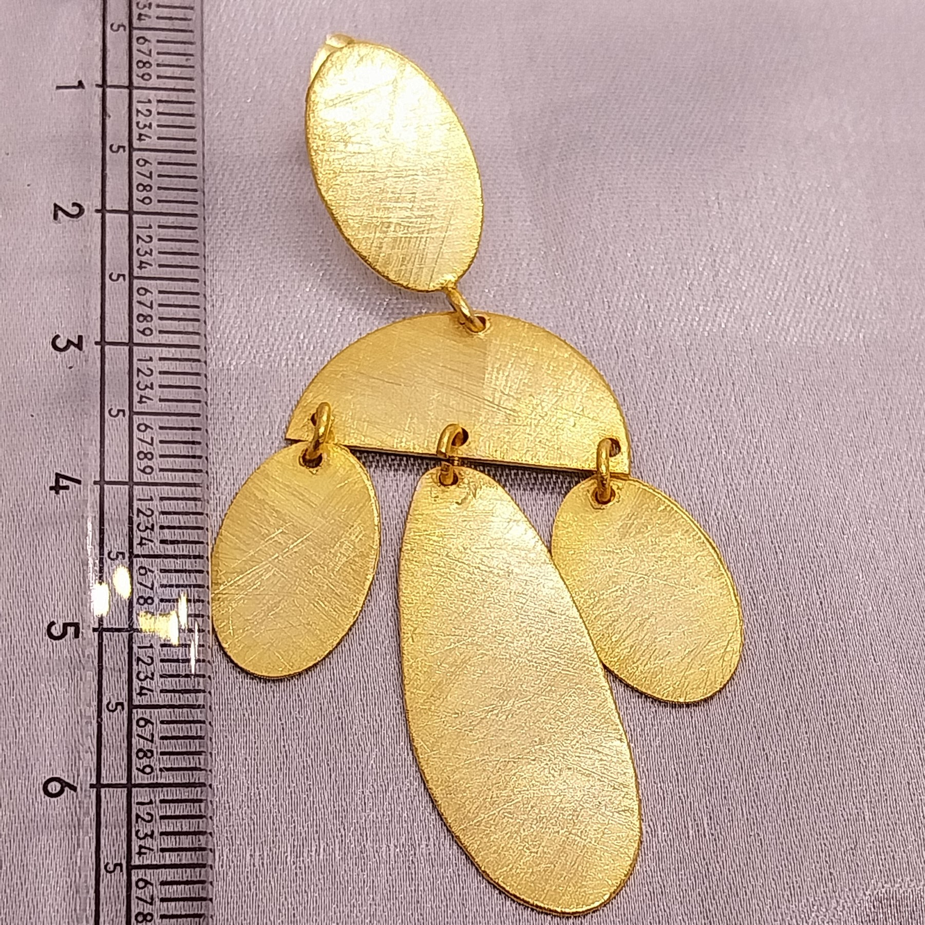 VATAVE 22k GOLD PLATED EARRING FOR GIRLS ATTRACTIVE DESIGN