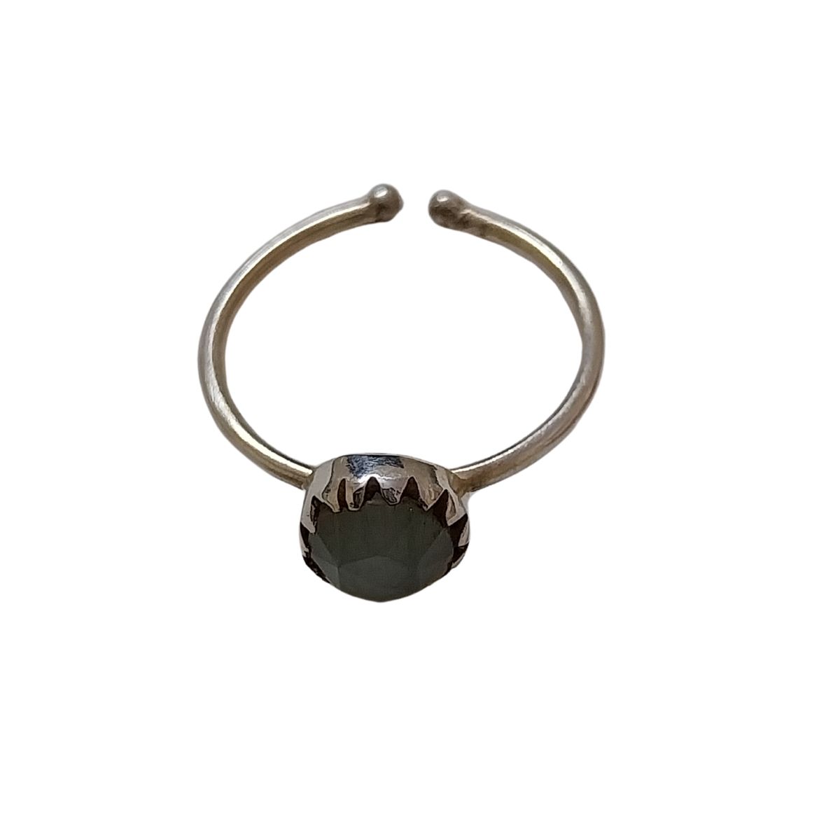 925 SILVER EARRING WITH GREEN AVENTURIAN GEMSTONE FOR ALL GIRLS AND LADIES