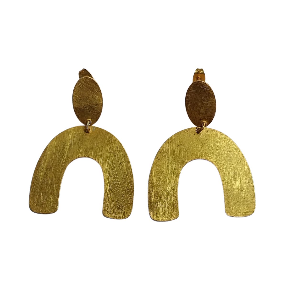 VATAVE Brass Designer Earrings For Women and Girls
