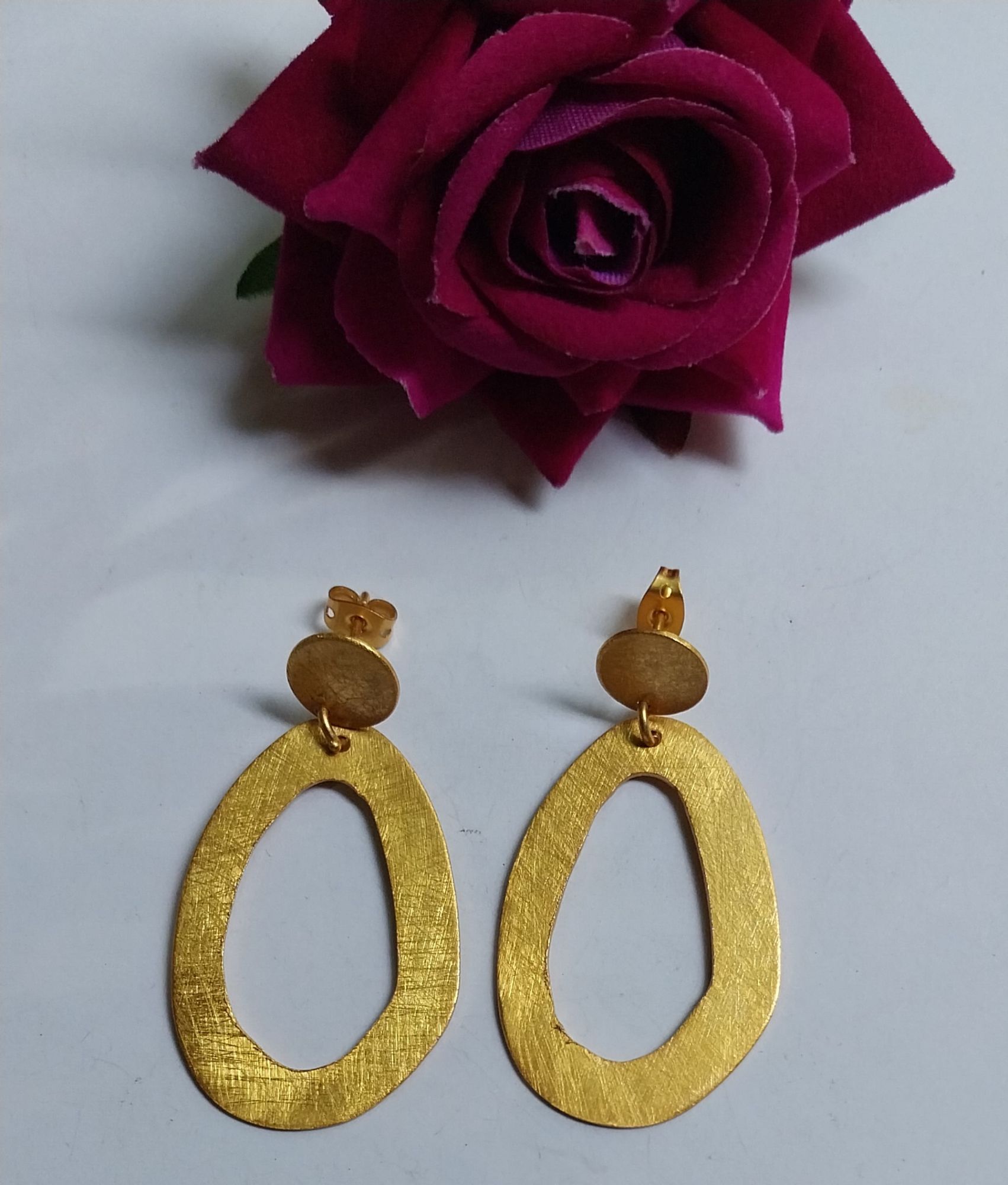 VATAVE Brass Jewelry Designer Earrings For Girls And Women