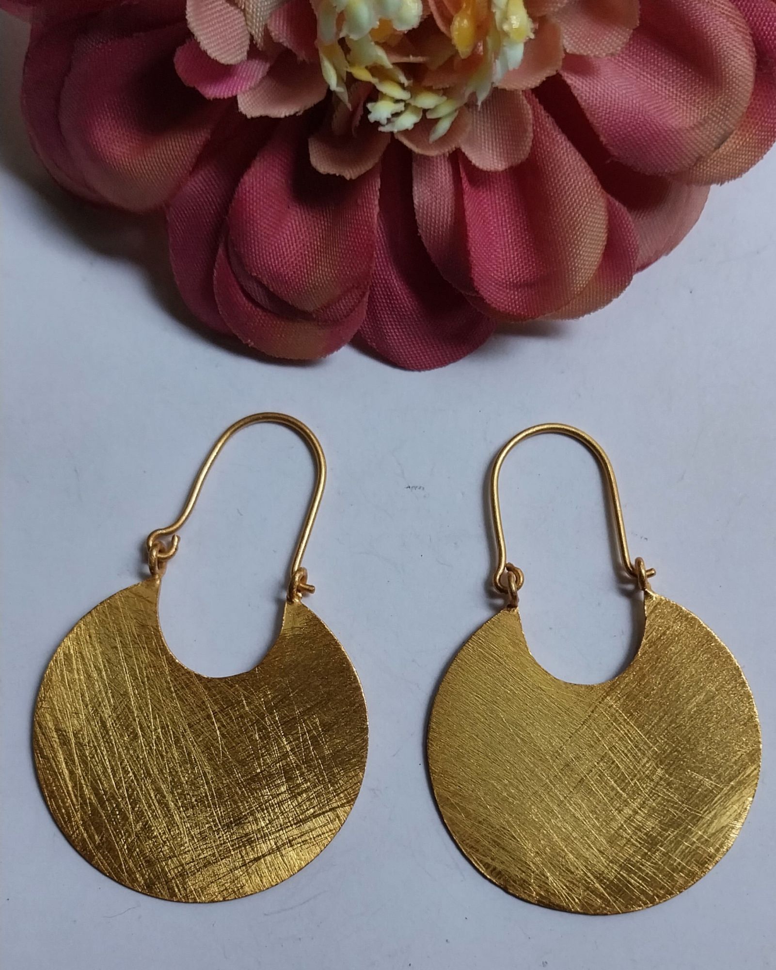 VATAVE Brass Designer Earring For Girls And Women