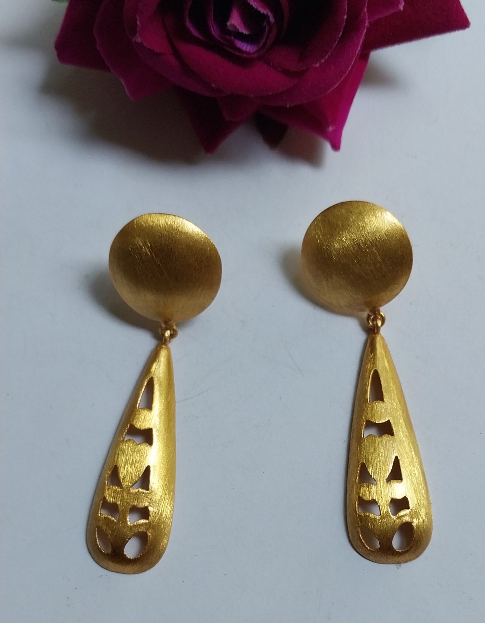 VATAVE Brass Metal Designer Earring For College Girls