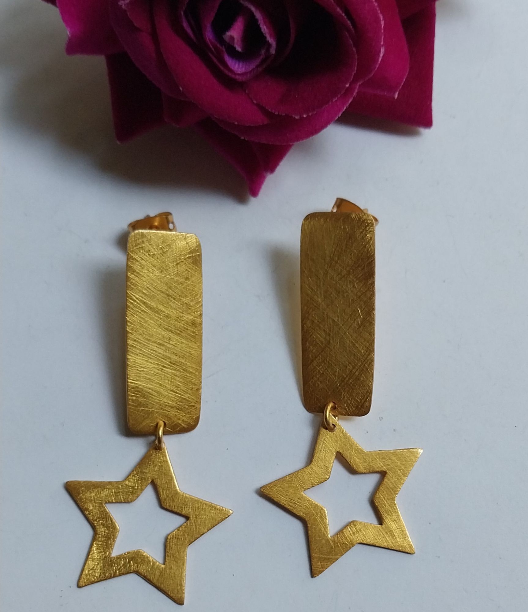 VATAVE Brass Jewelry Earring For Girls And Ladies